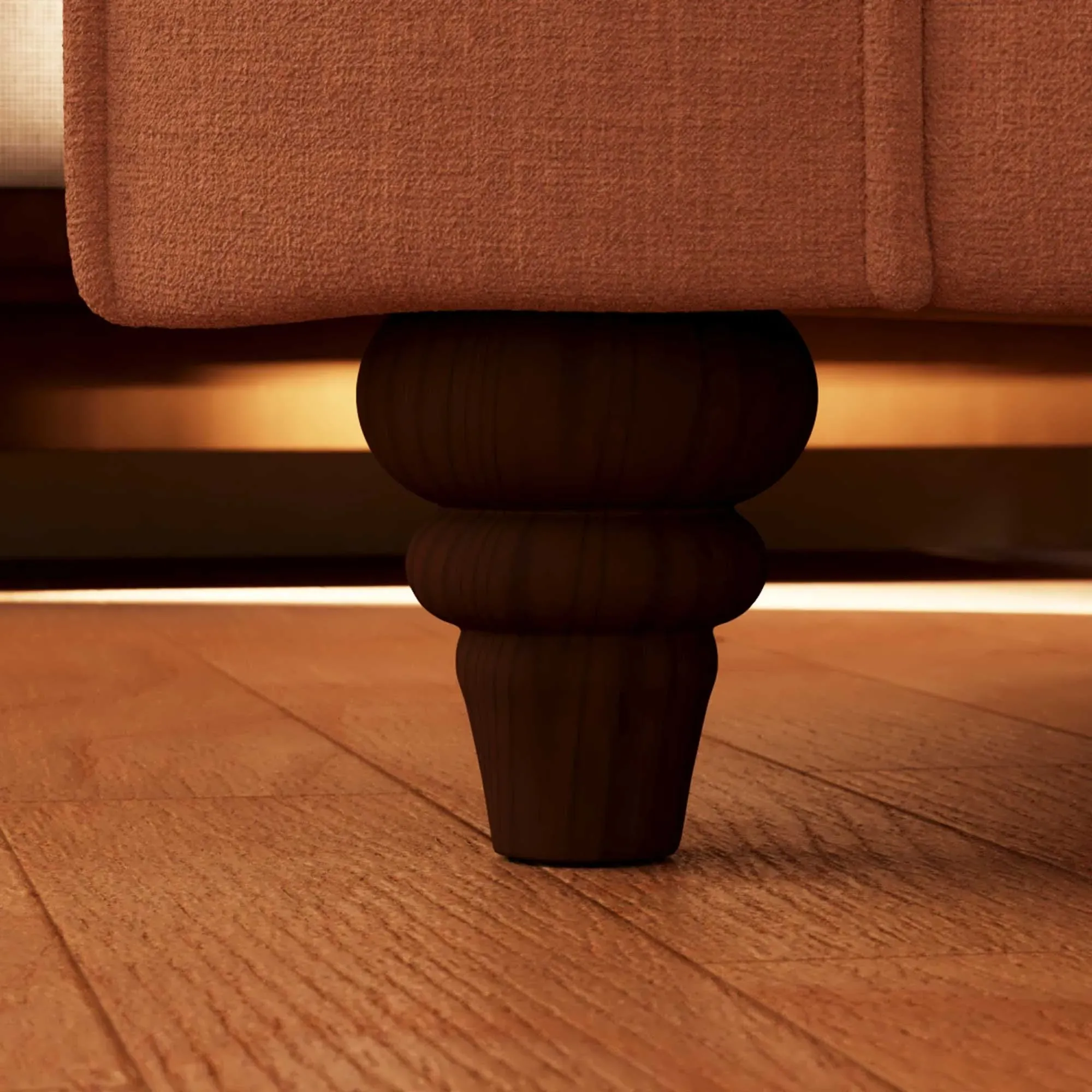 Hattie Armchair - Pink, Fabric