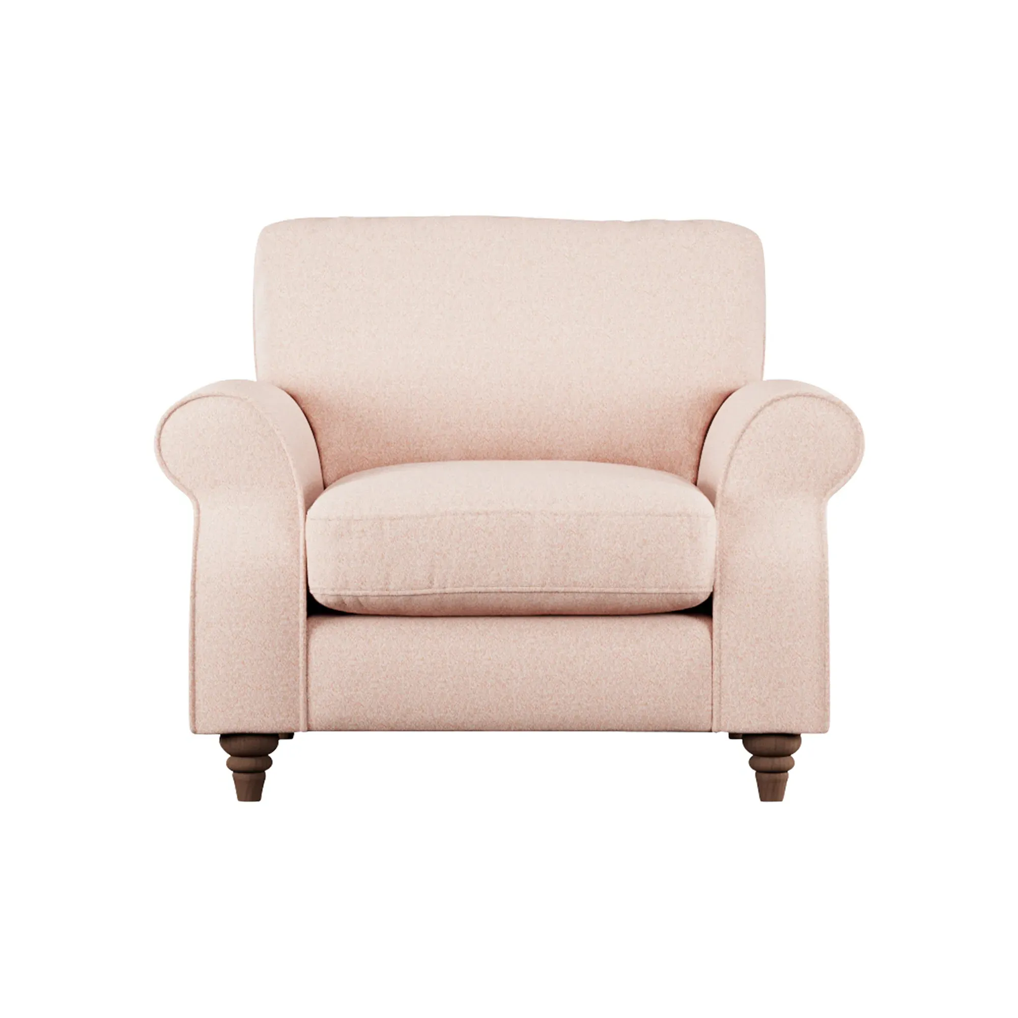 Hattie Armchair - Pink, Fabric