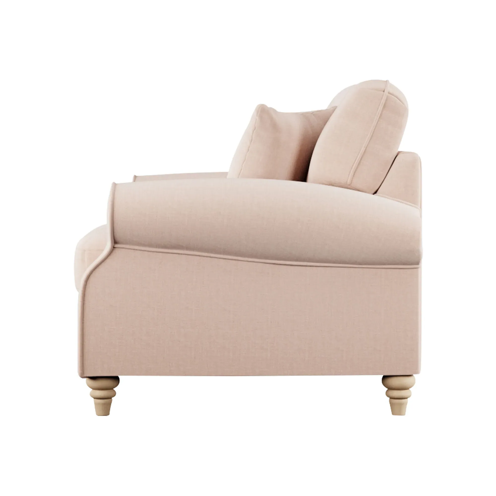 Hattie Snuggler Chair - Pink, Fabric