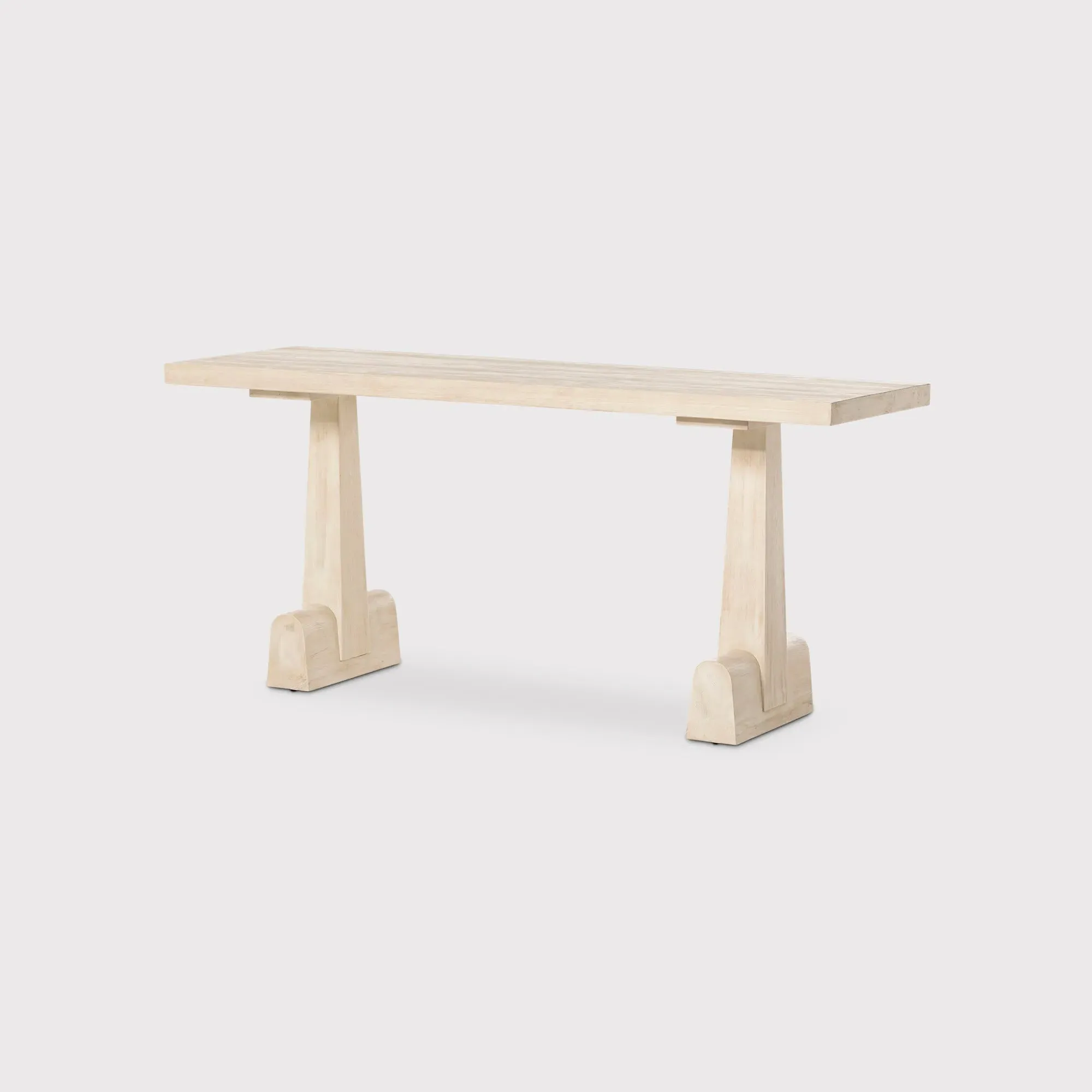 Haverton Console Table - White, Pine Wood image