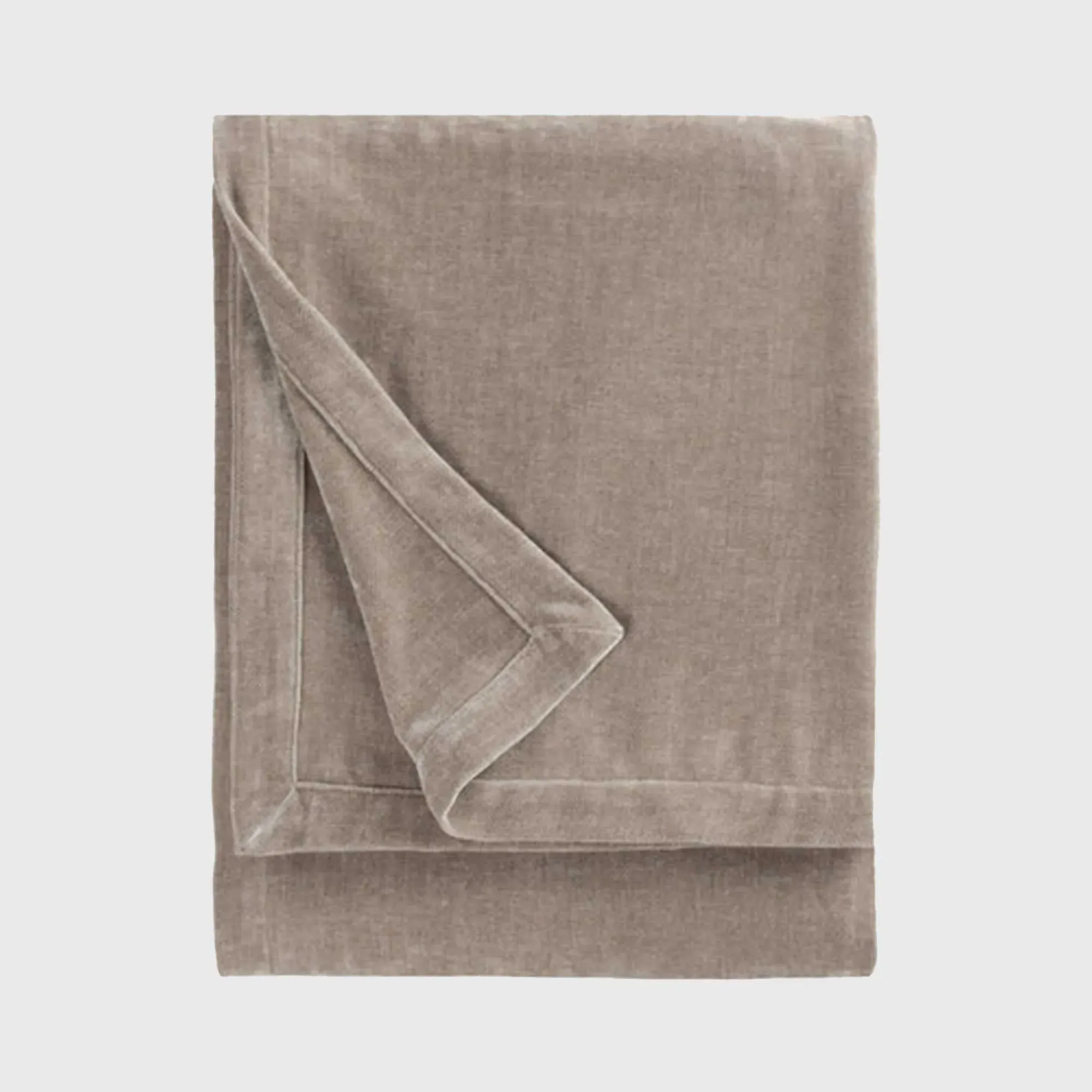 Heavy Chenille Throw Blanket - Neutral, Polyester