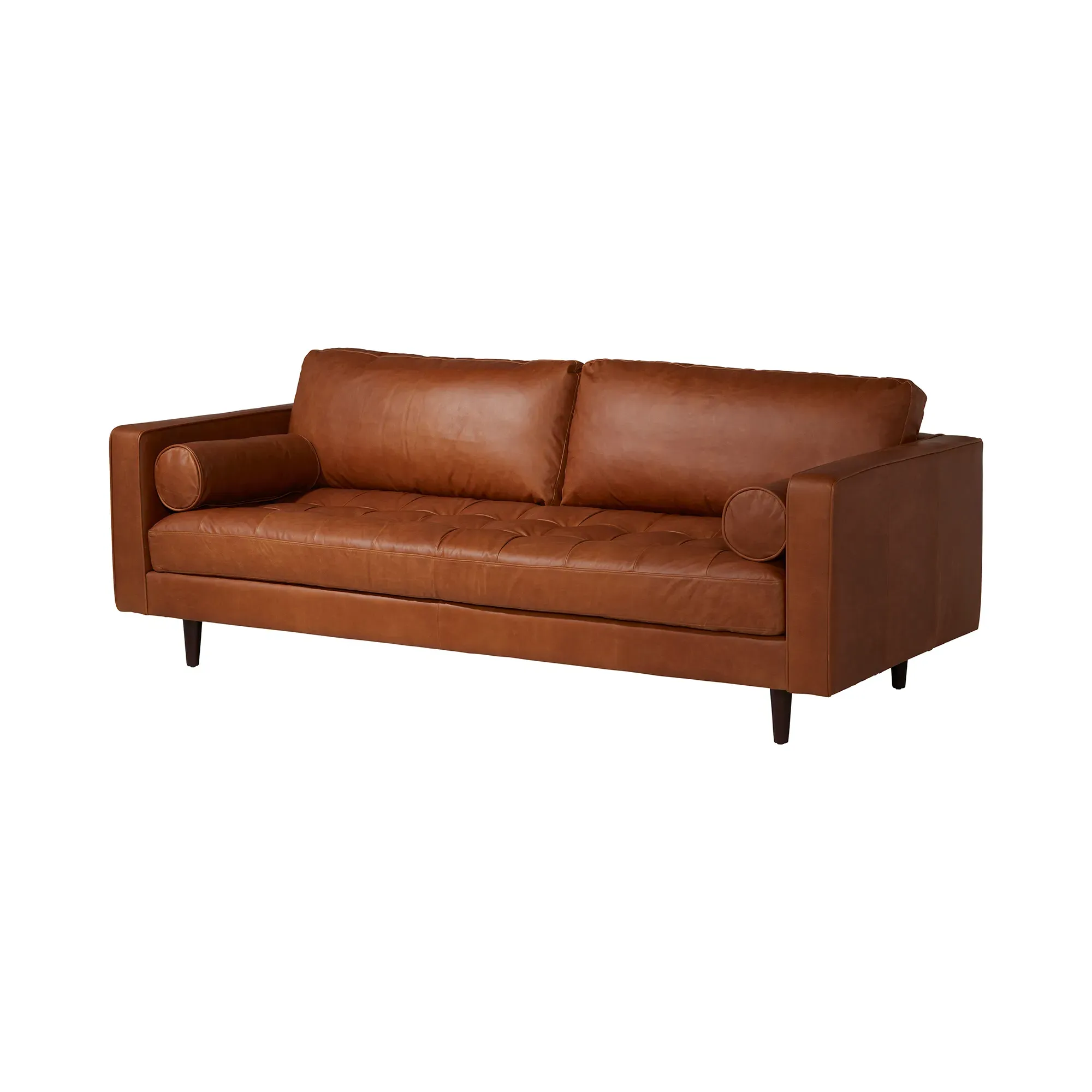 Hemingway 3-Seater Sofa - Brown, Leather