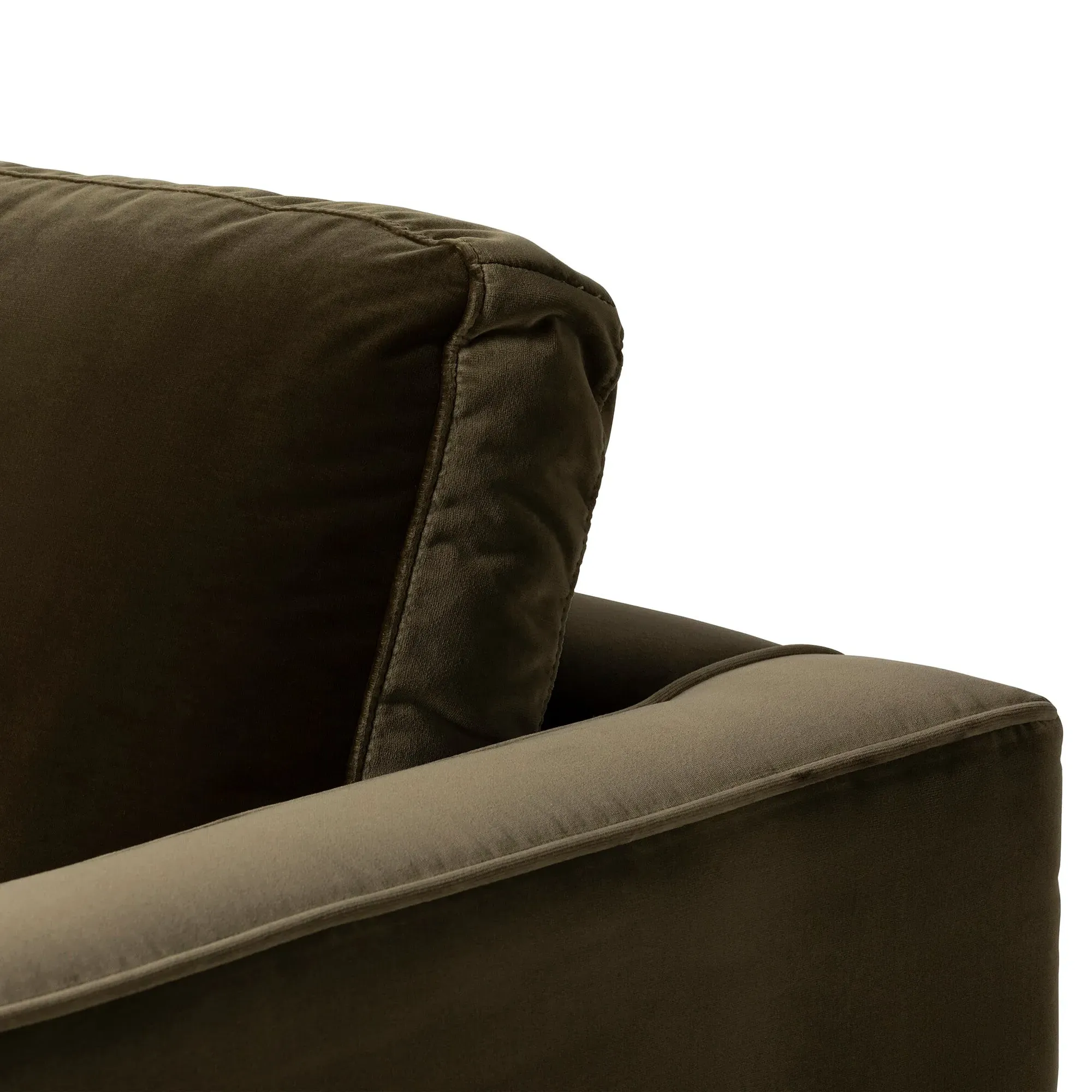 Hemingway Armchair - Green, Velvet