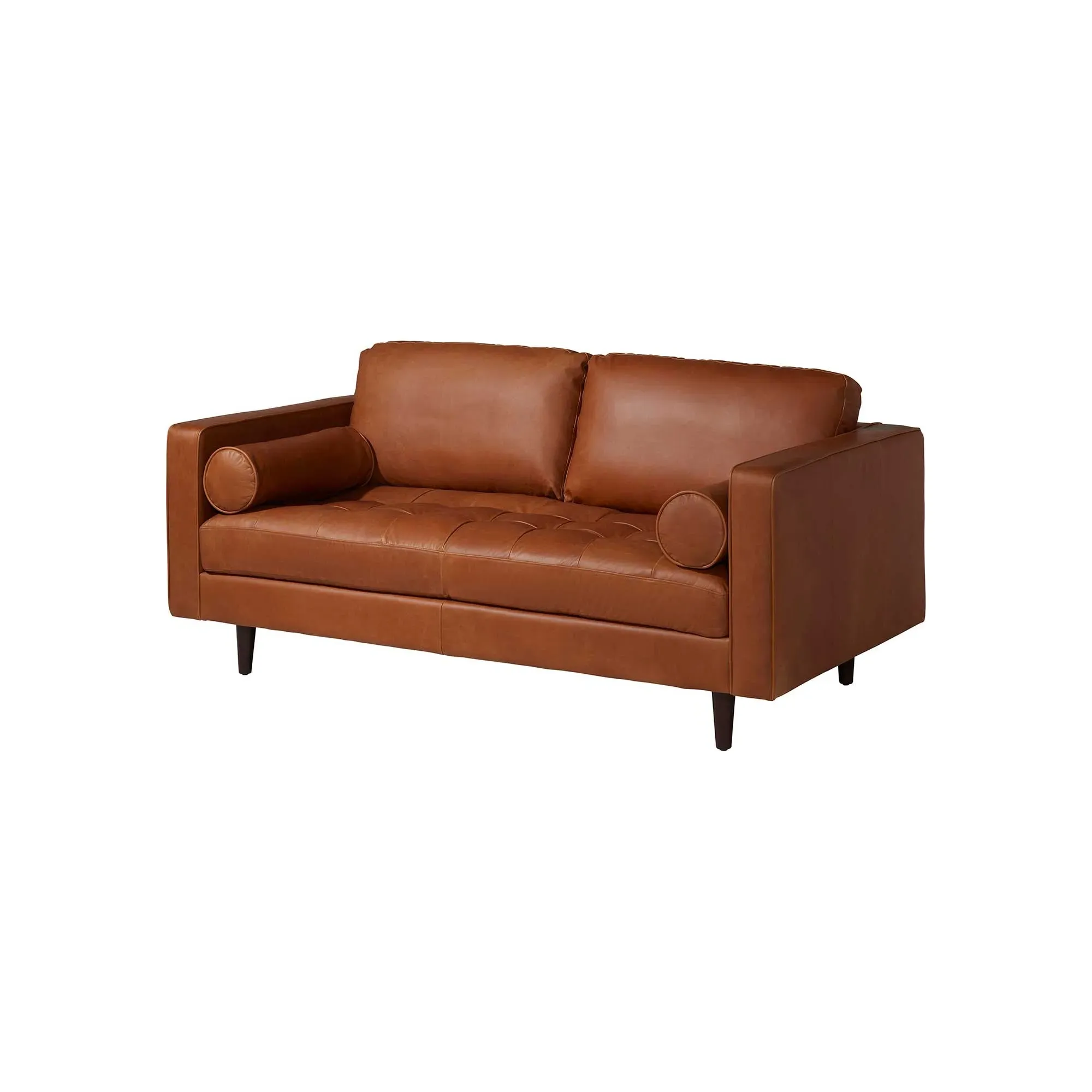 Hemingway Large 2-Seater Sofa - Brown, Leather