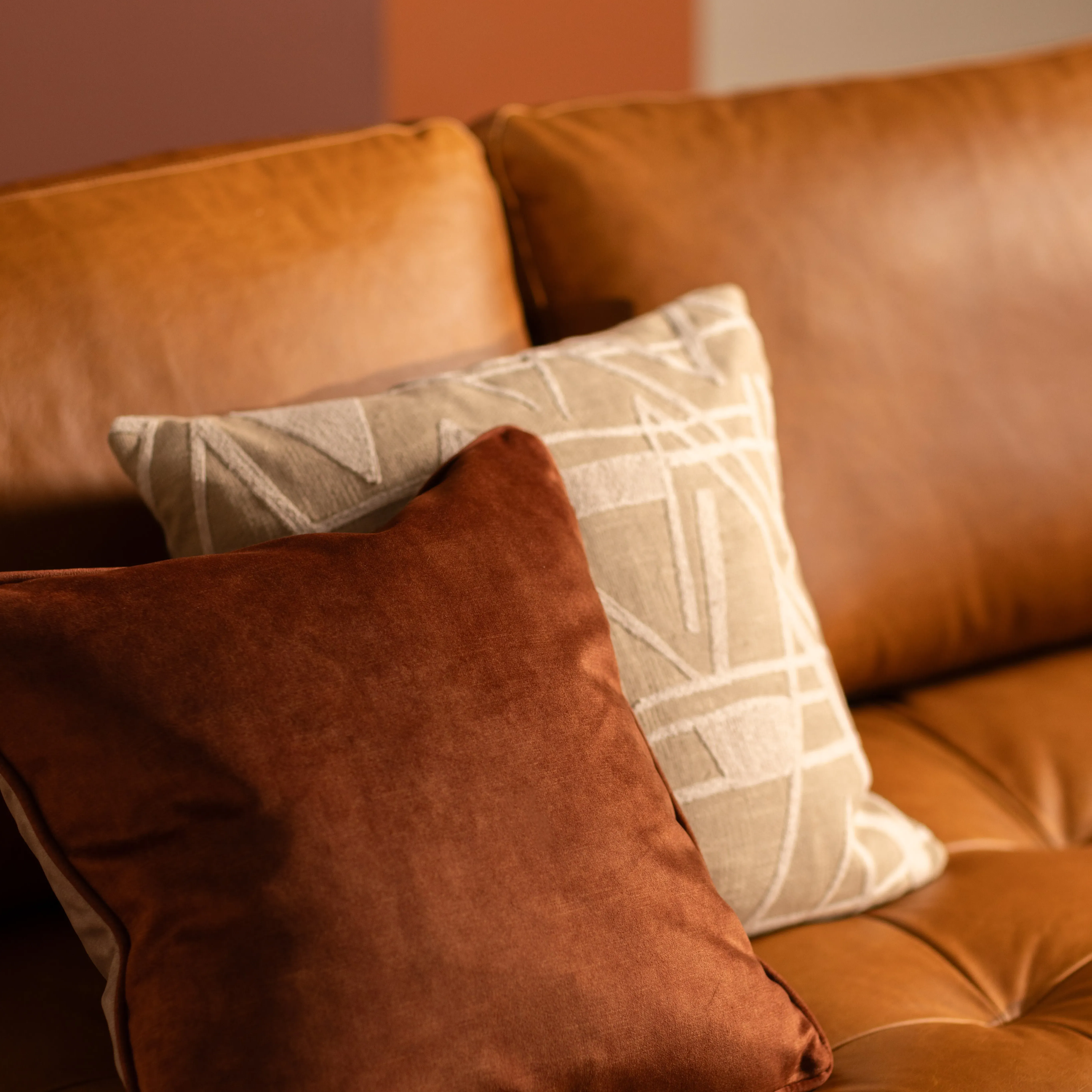 Hemingway Large 2-Seater Sofa - Brown, Leather