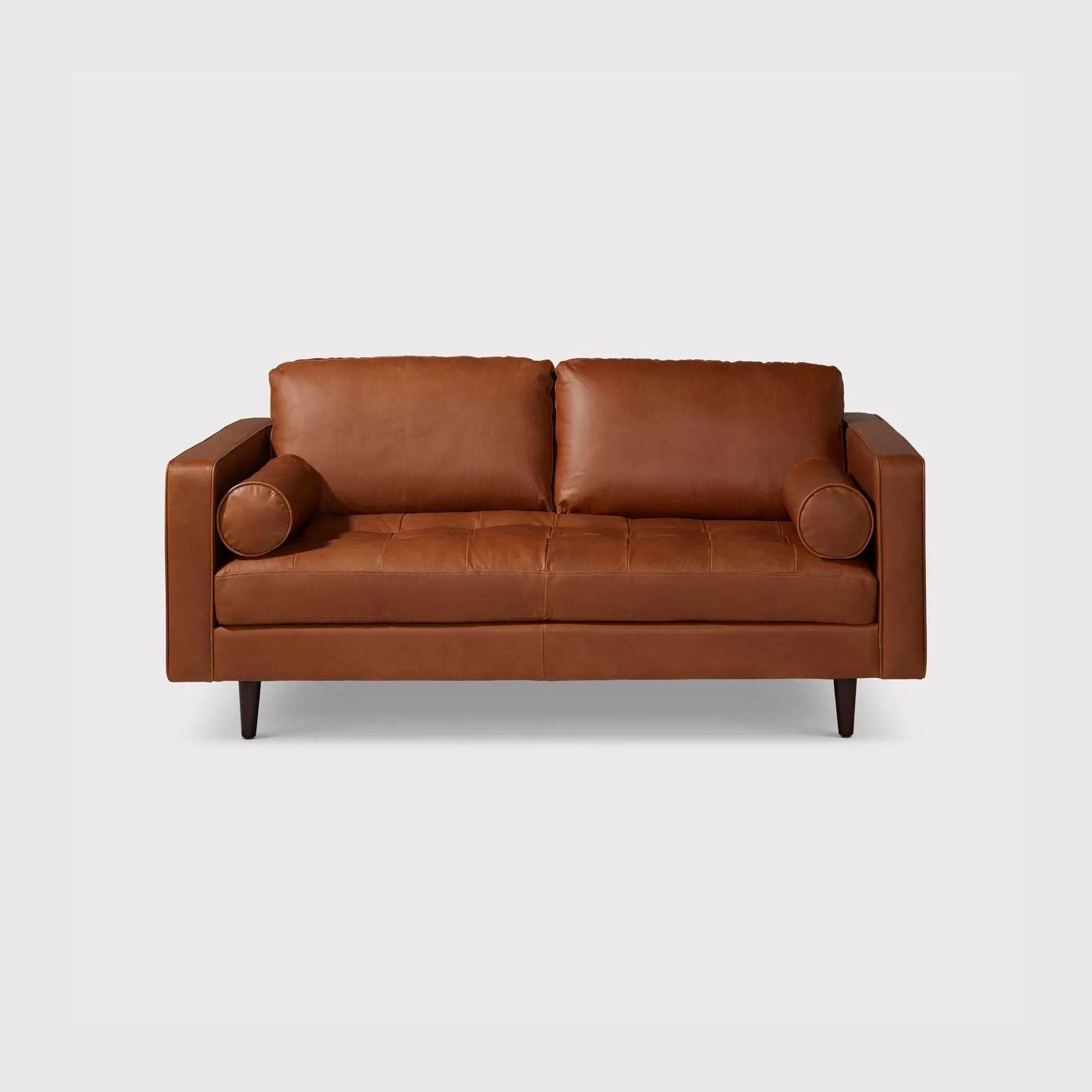 Hemingway Large 2-Seater Sofa - Brown, Leather