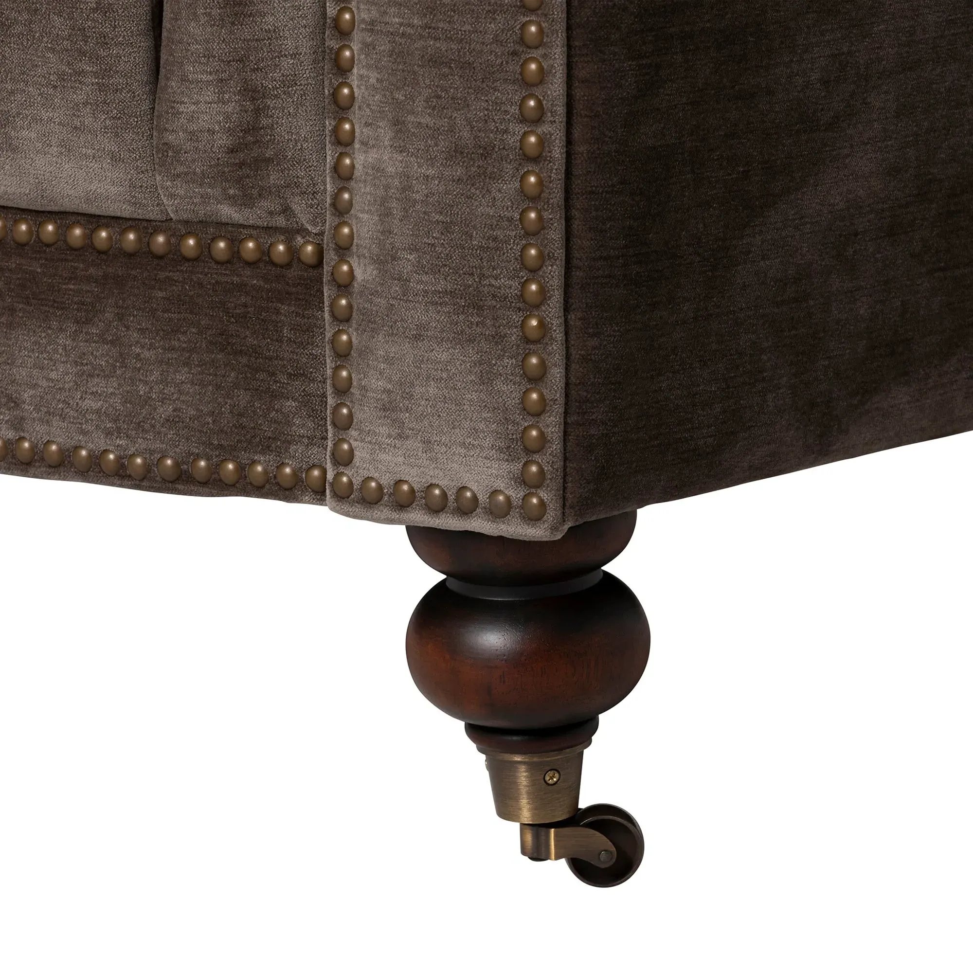 Henley Armchair - Grey, Fabric