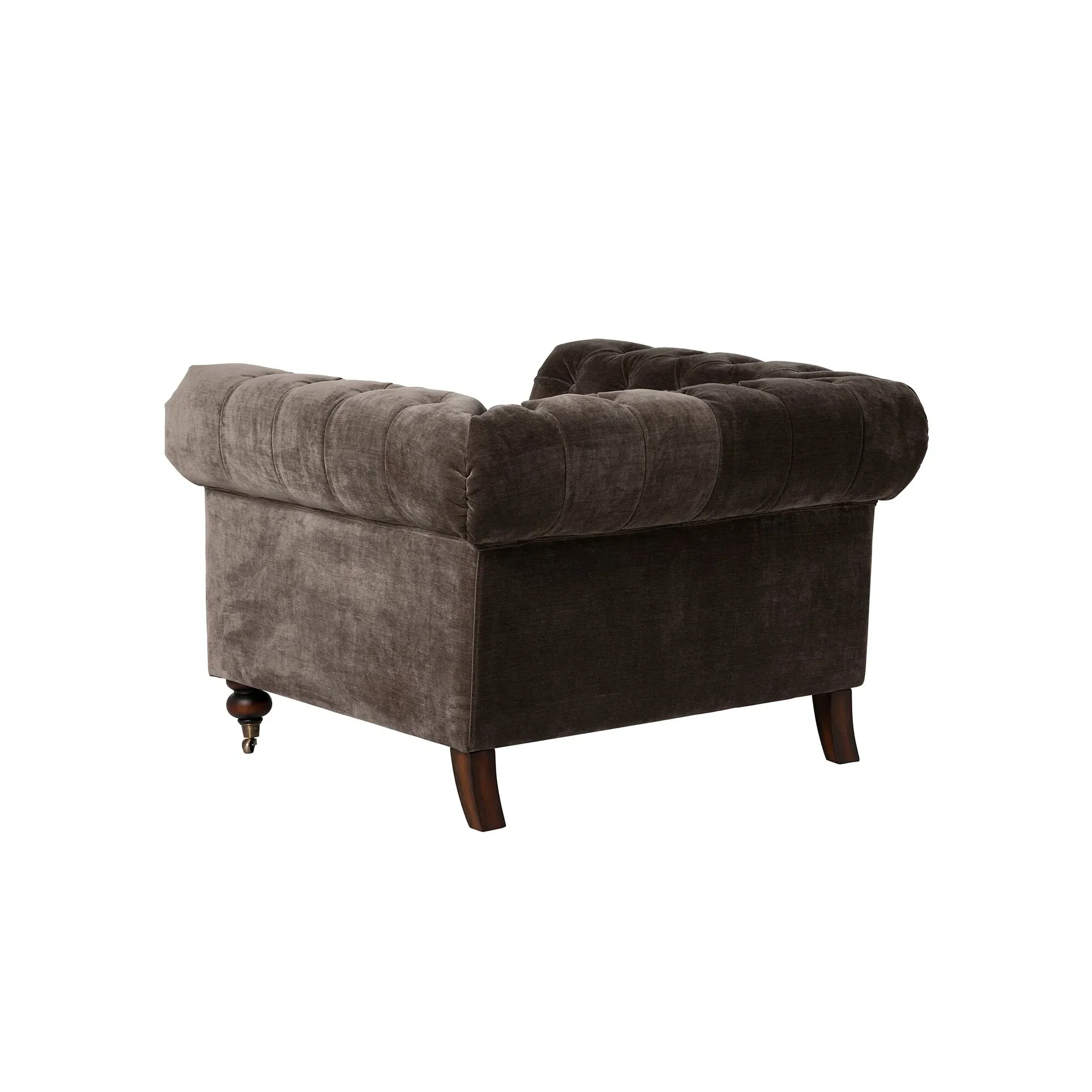 Henley Armchair - Grey, Fabric
