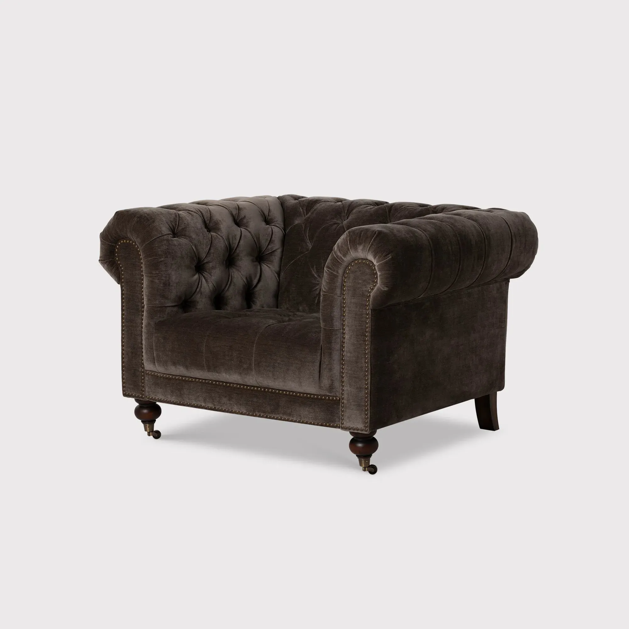 Henley Armchair - Grey, Fabric image