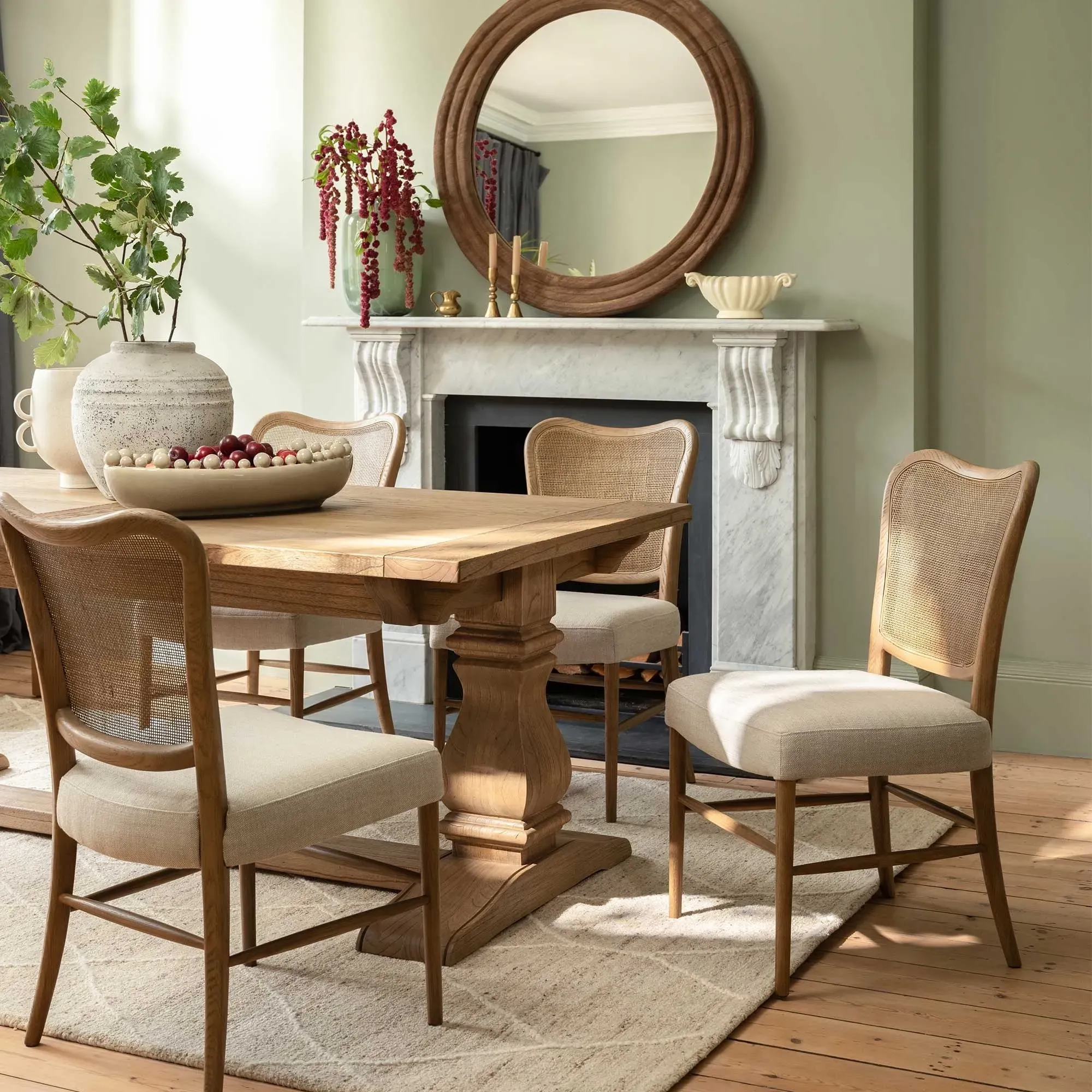 Hepworth Dining Chair - Neutral, Wood