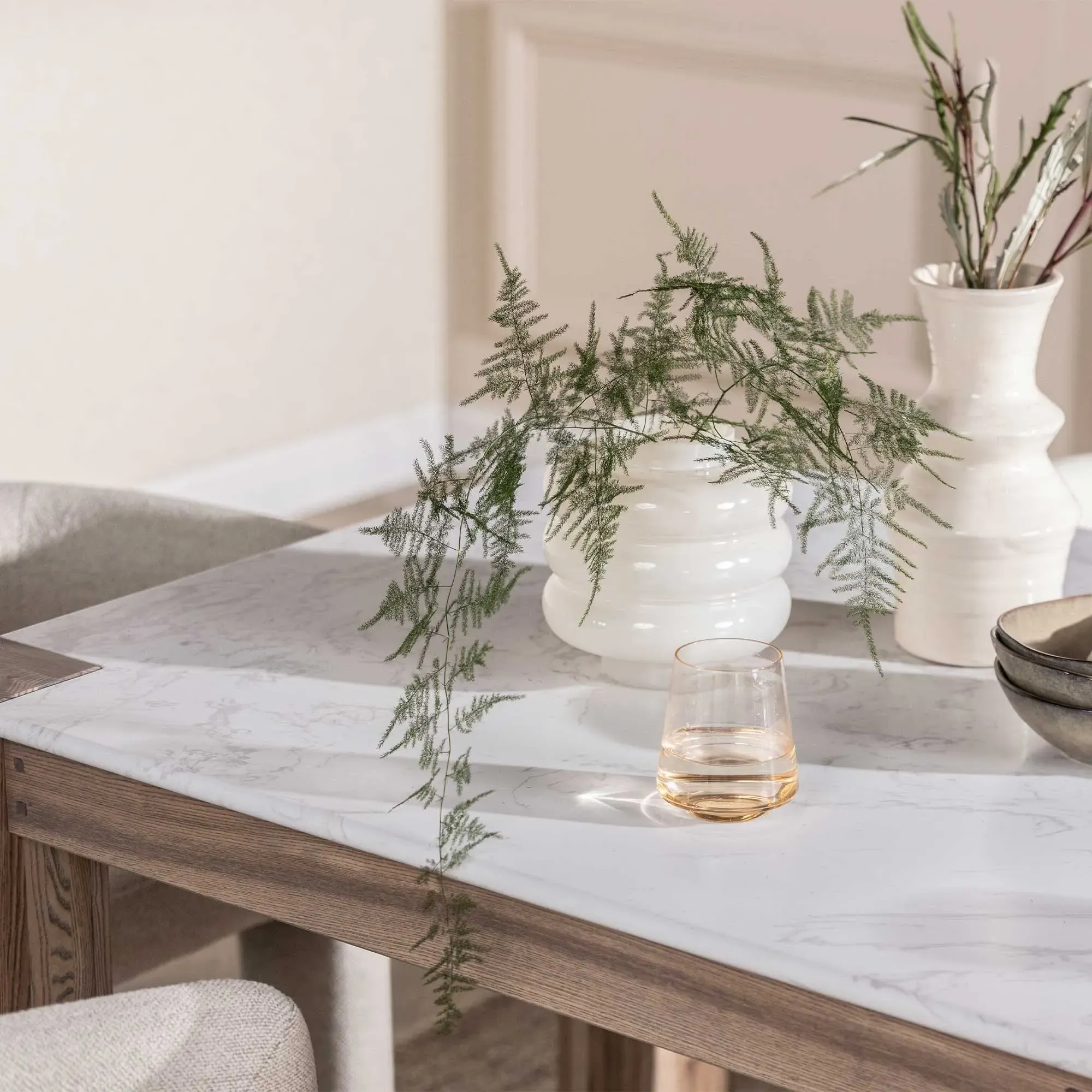 Hickory 200cm Dining Table - Brown, Ash Wood