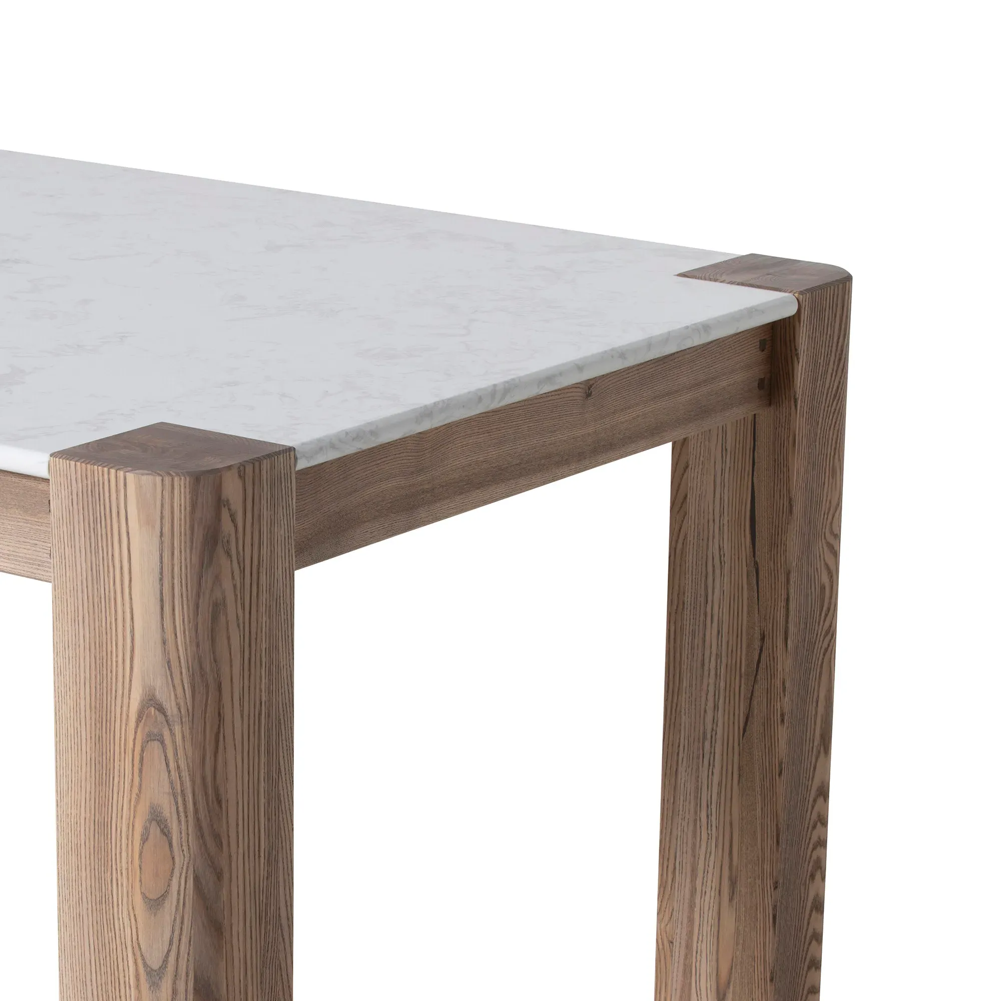 Hickory 200cm Dining Table - Brown, Ash Wood