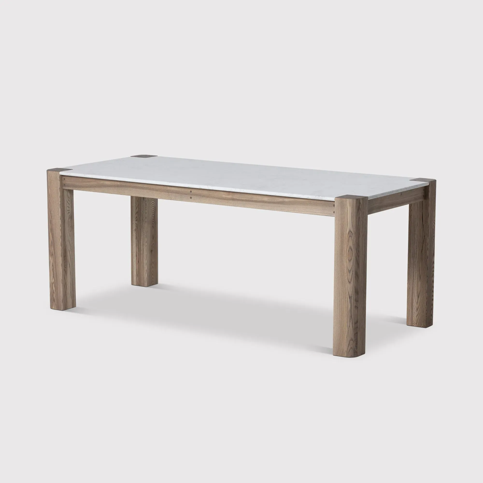 Hickory 200cm Dining Table - Brown, Ash Wood
