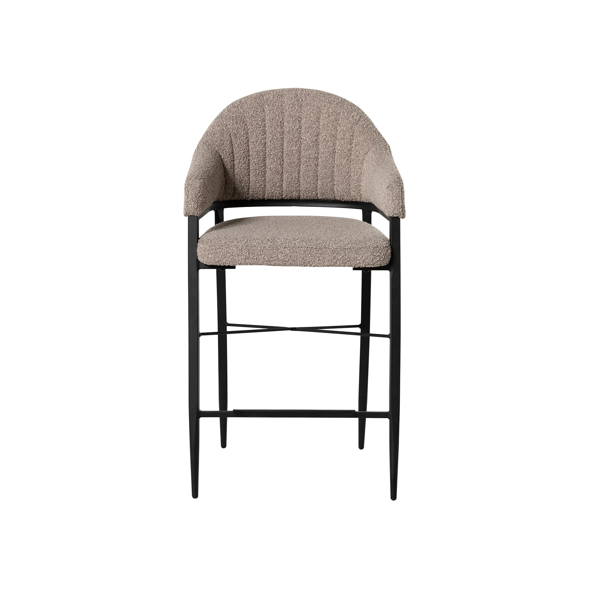 Hinoki Bar Stool - Neutral, Fabric