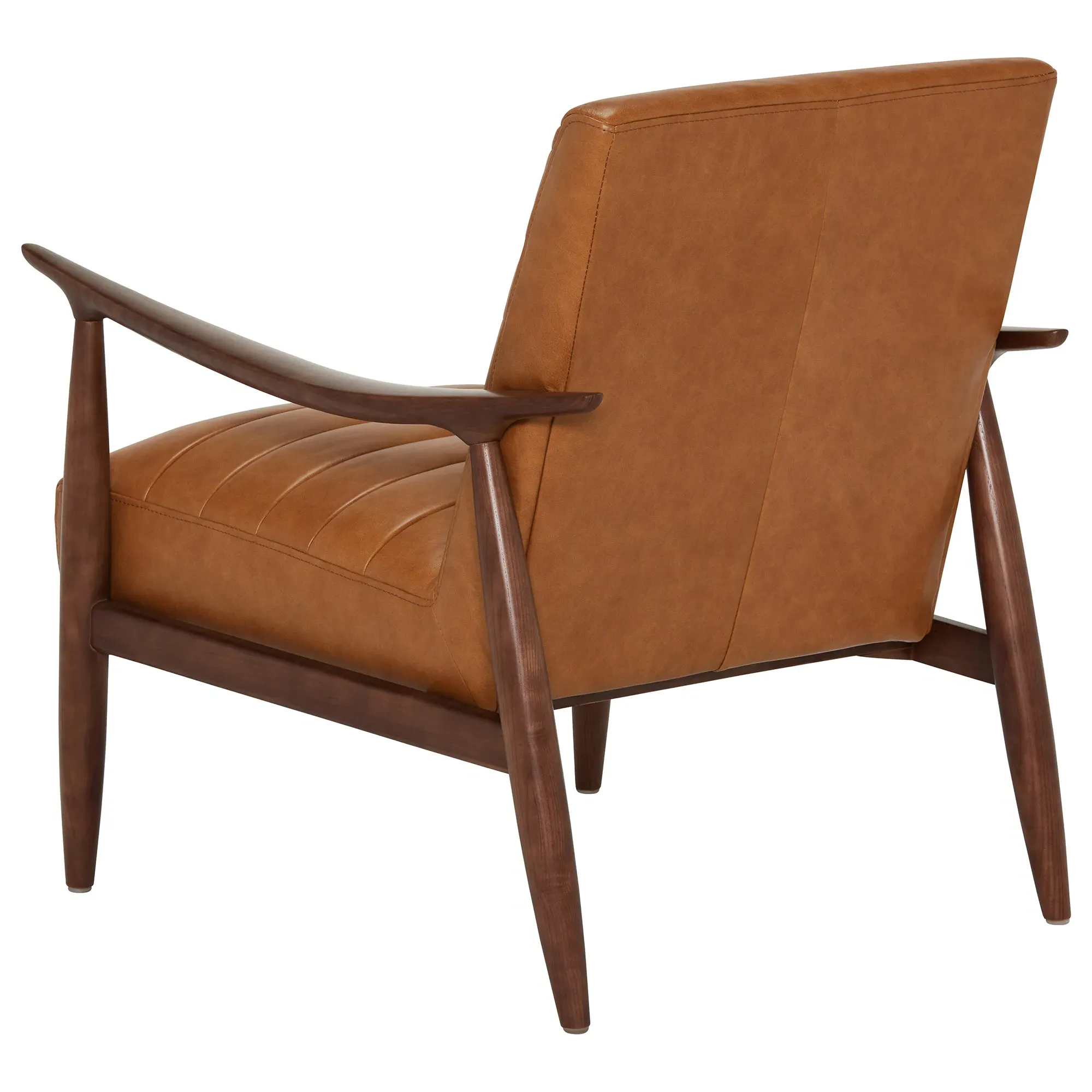 Hockney Armchair - Brown, Leather