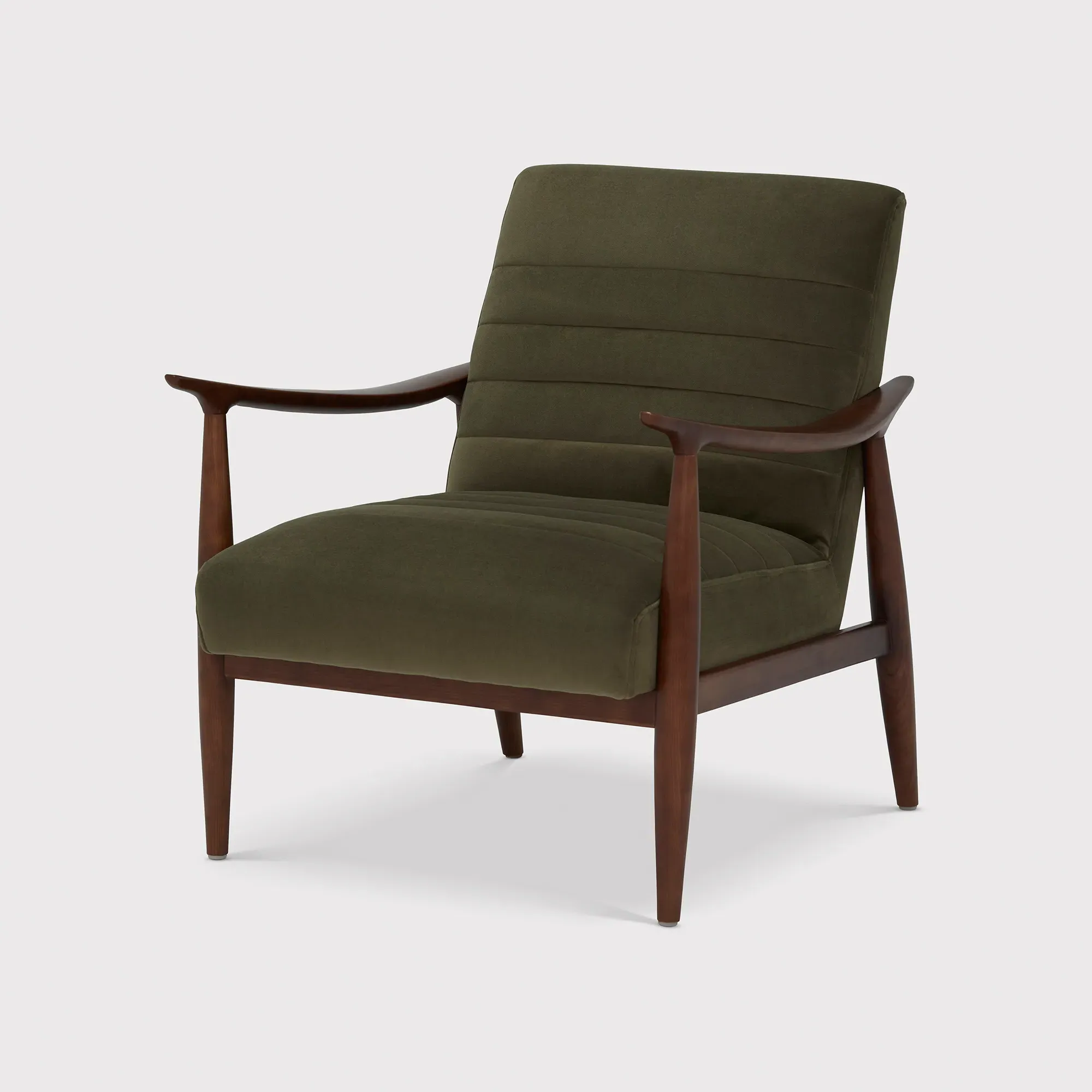 Hockney Armchair - Green, Fabric