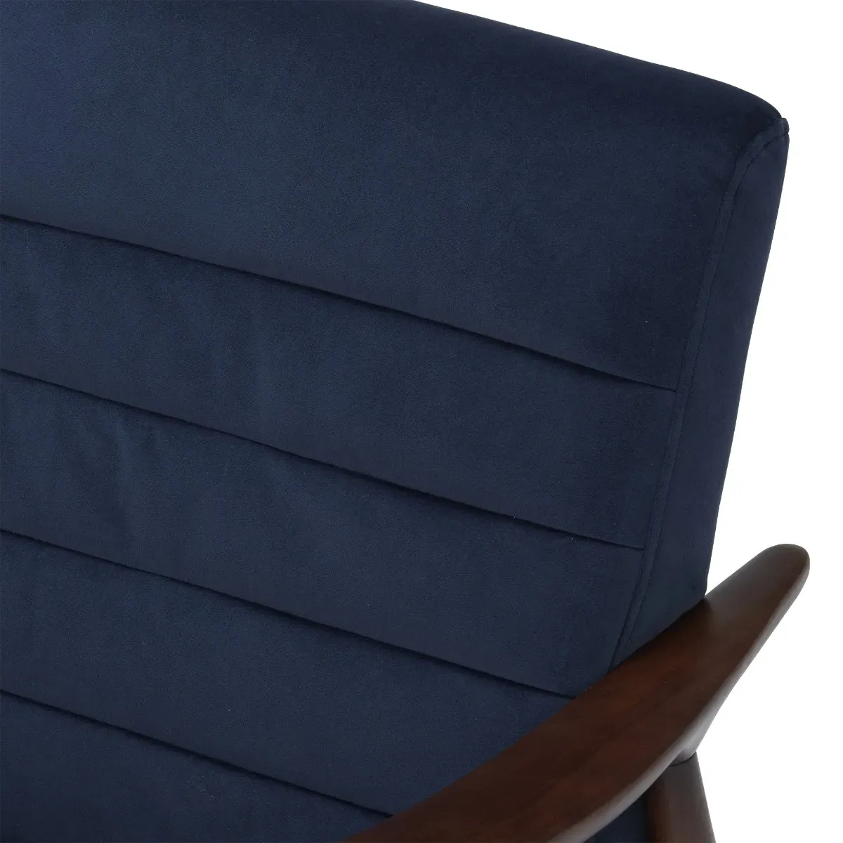 Hockney Armchair - Navy, Fabric