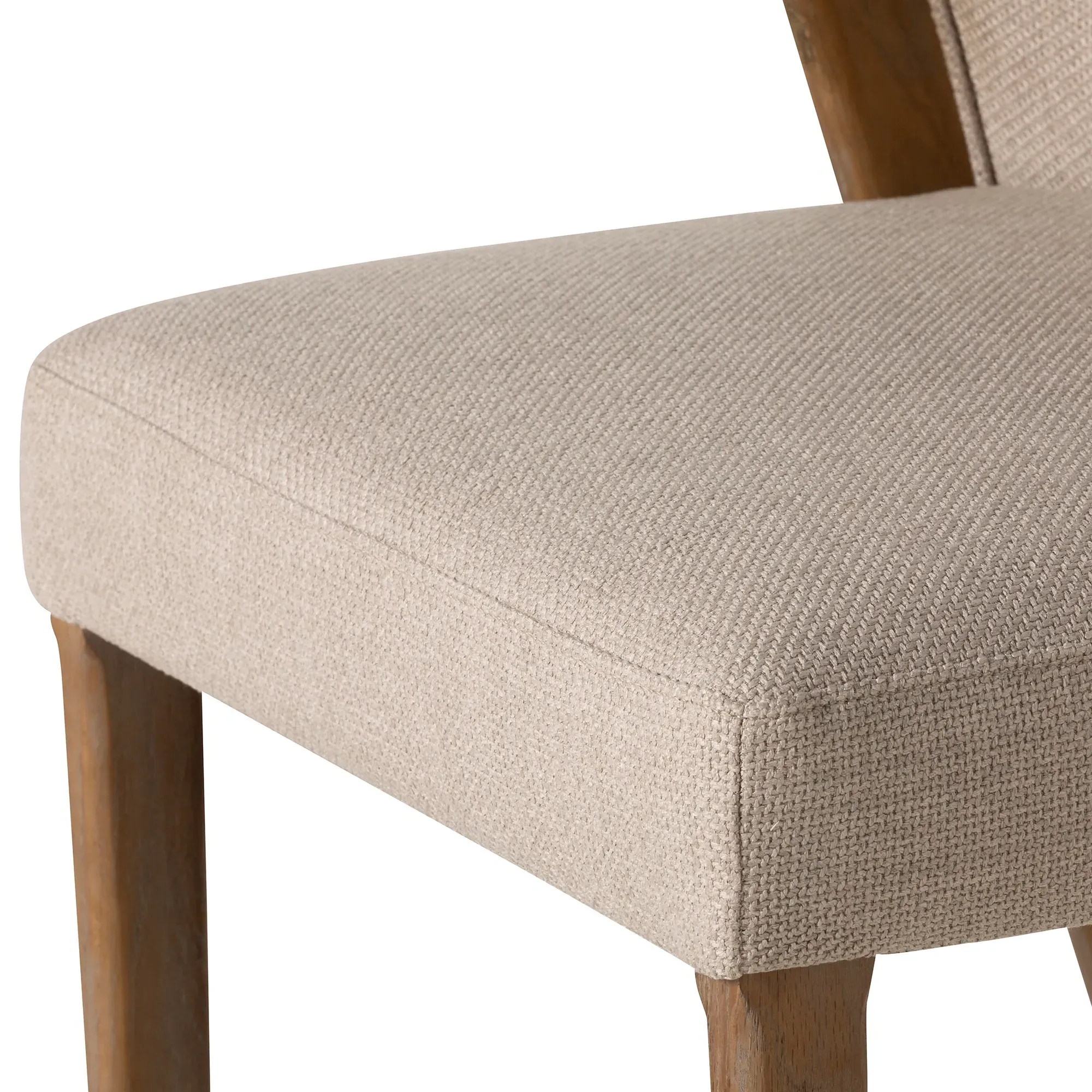 Hollis Dining Chair - Neutral, Fabric
