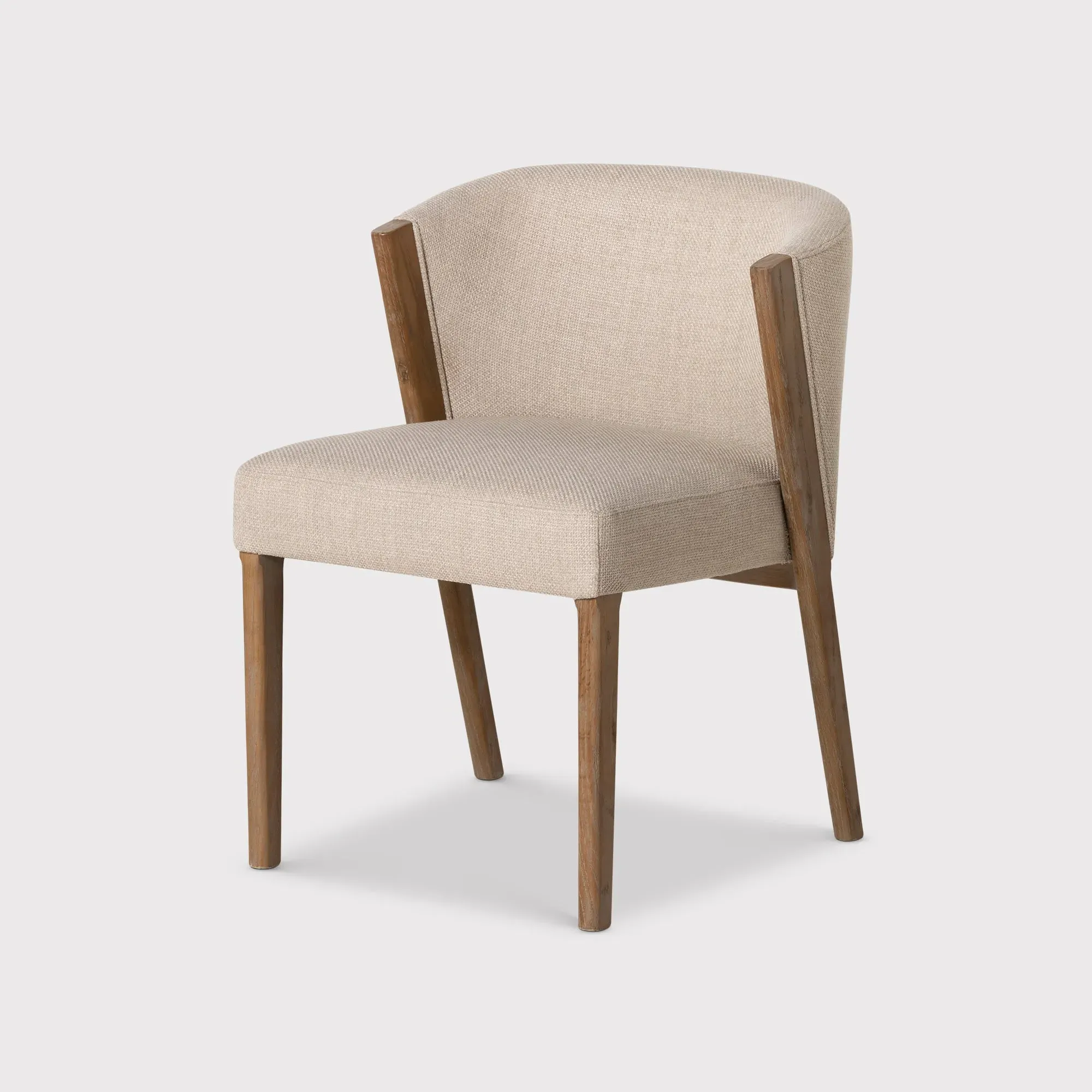 Hollis Dining Chair - Neutral, Fabric image