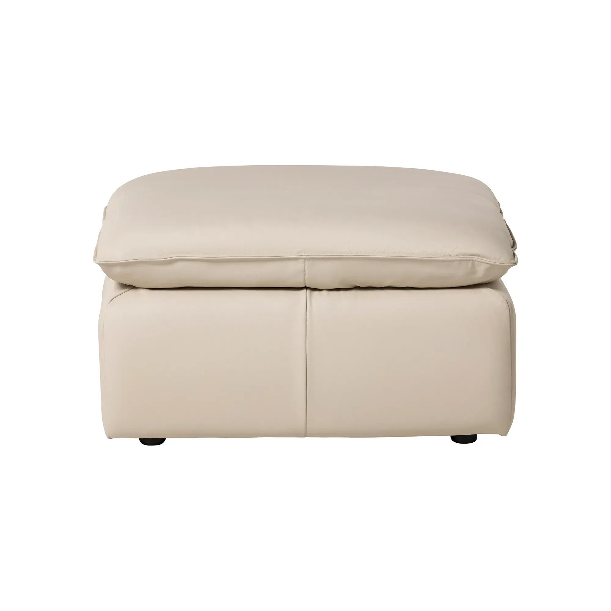 Holloway Large Ottoman - Leather alternate view
