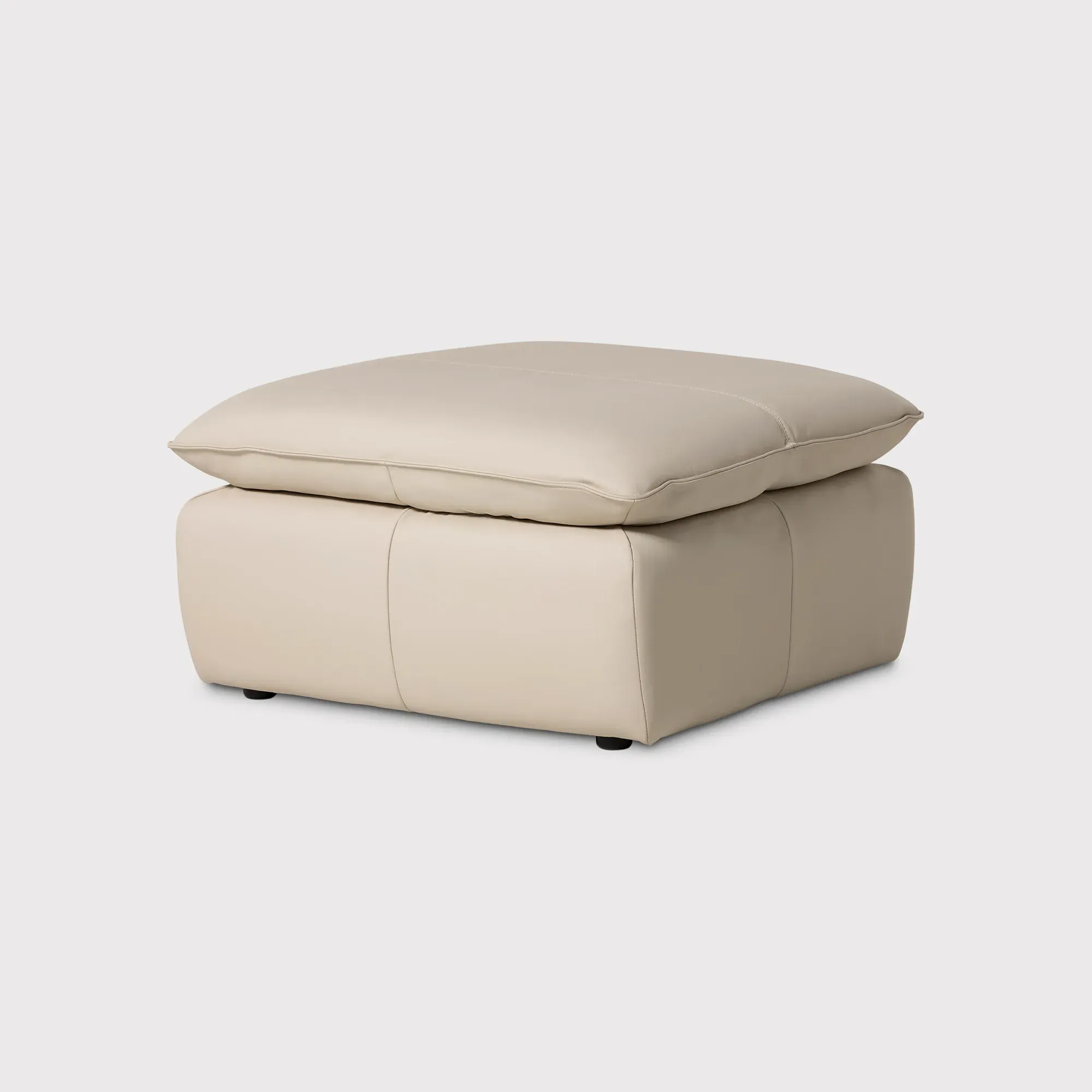 Holloway Large Ottoman - Leather product