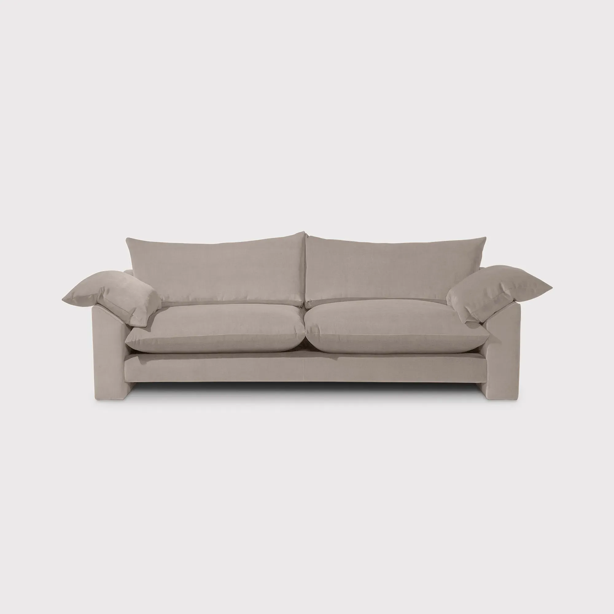 Hoxton Extra Large Sofa - Grey, Fabric image