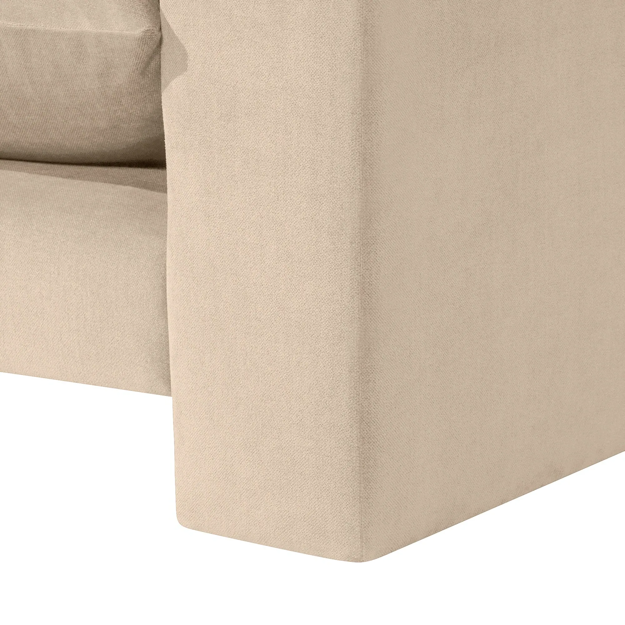 Hoxton Extra Large Sofa - Neutral, Fabric