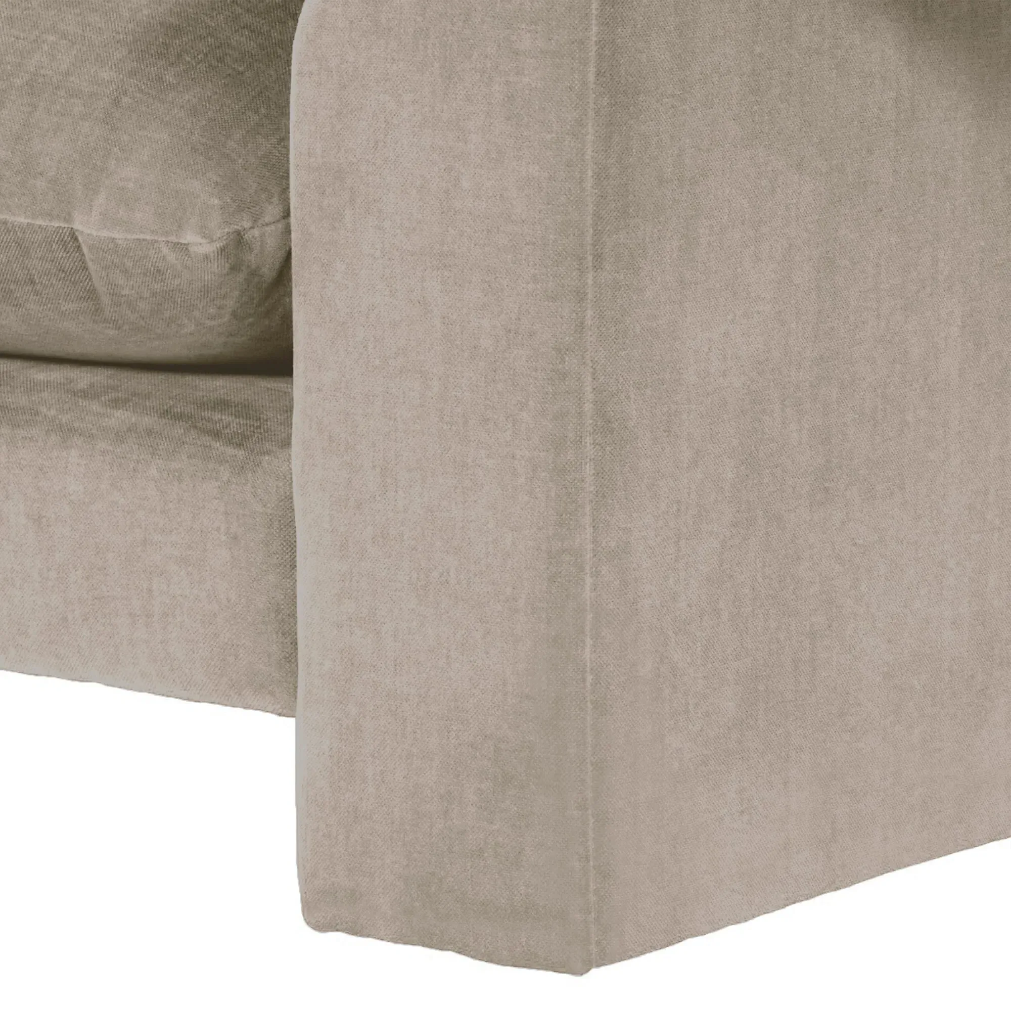 Hoxton Large Sofa - Grey, Fabric
