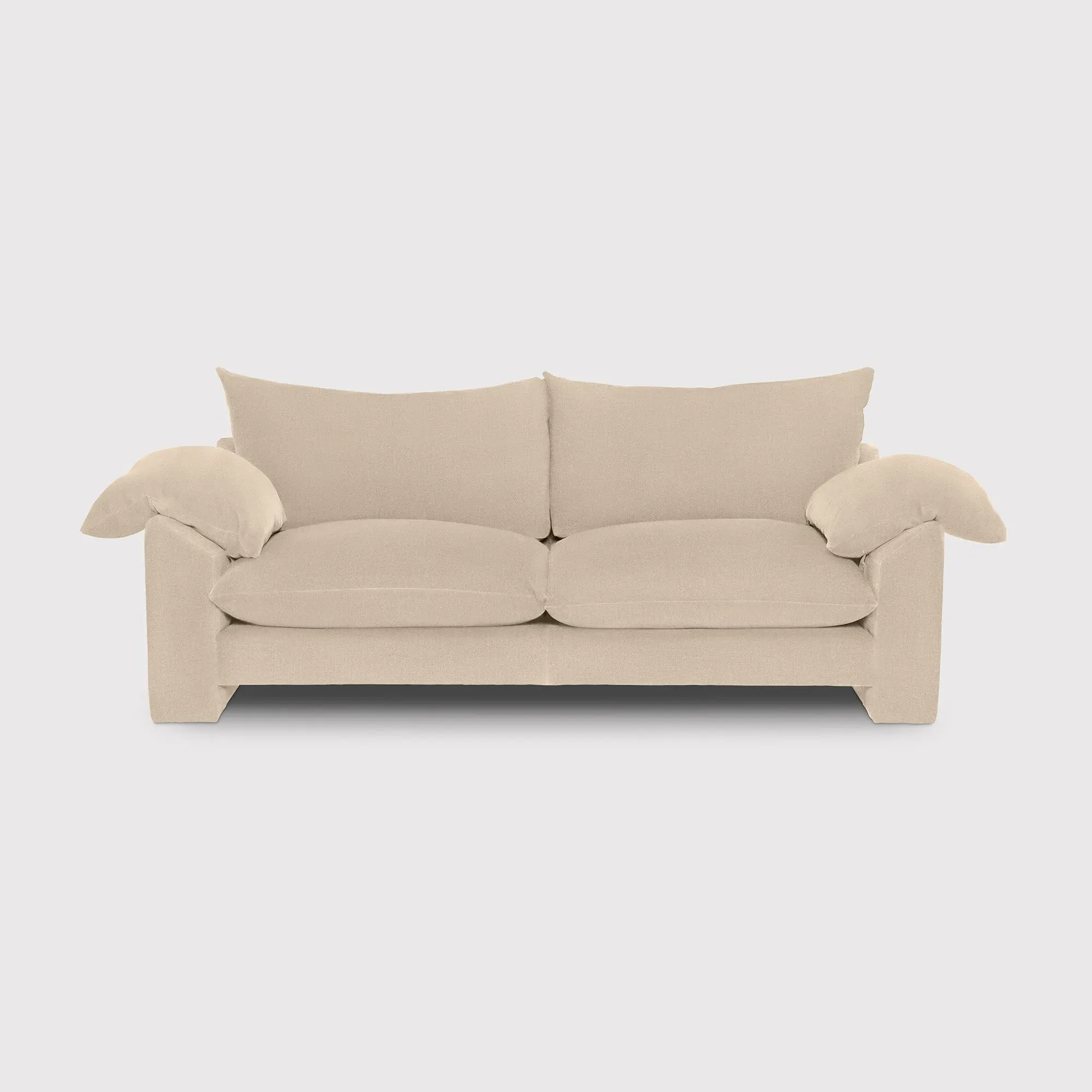 Hoxton Large Sofa - Neutral, Fabric