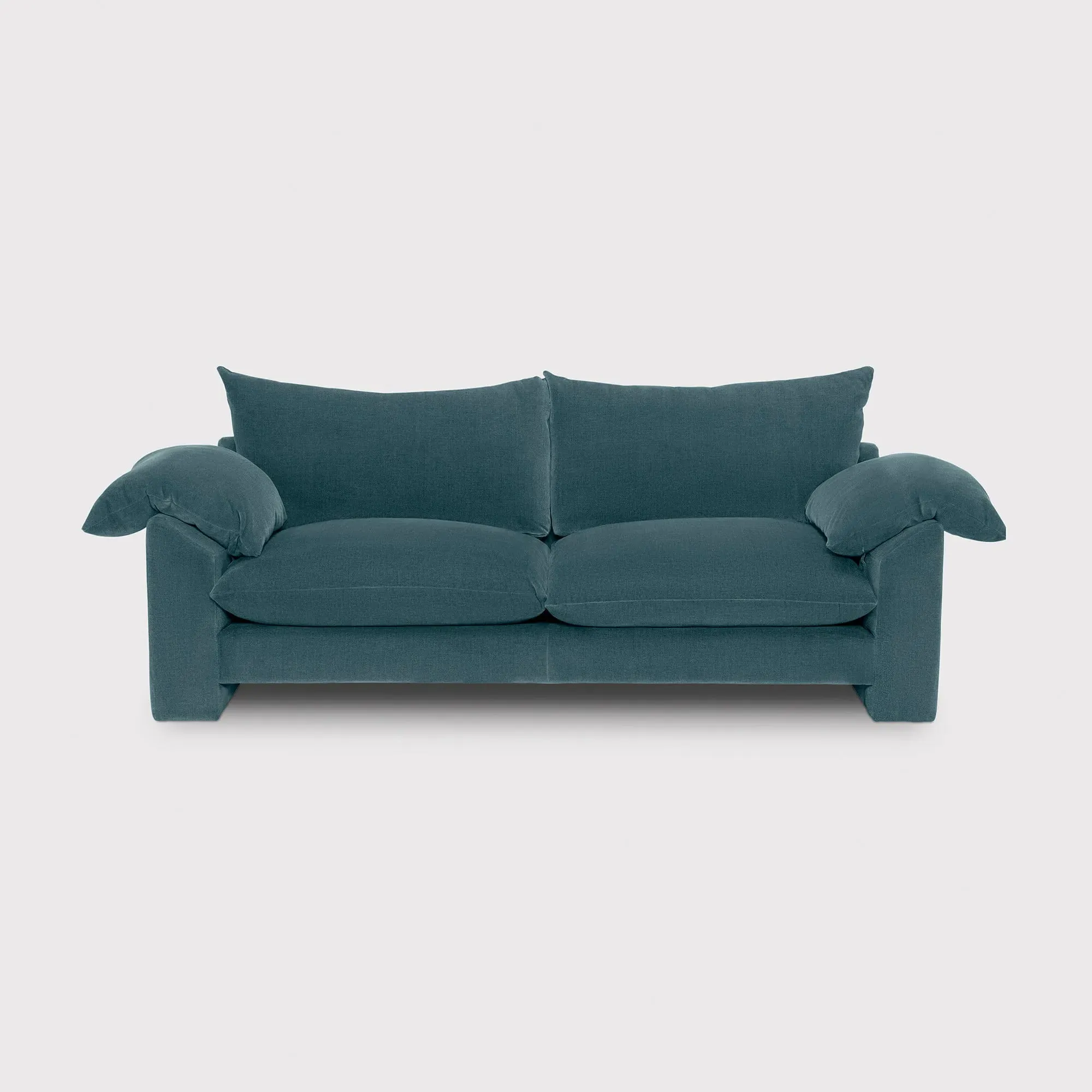Hoxton Large Sofa - Teal, Fabric