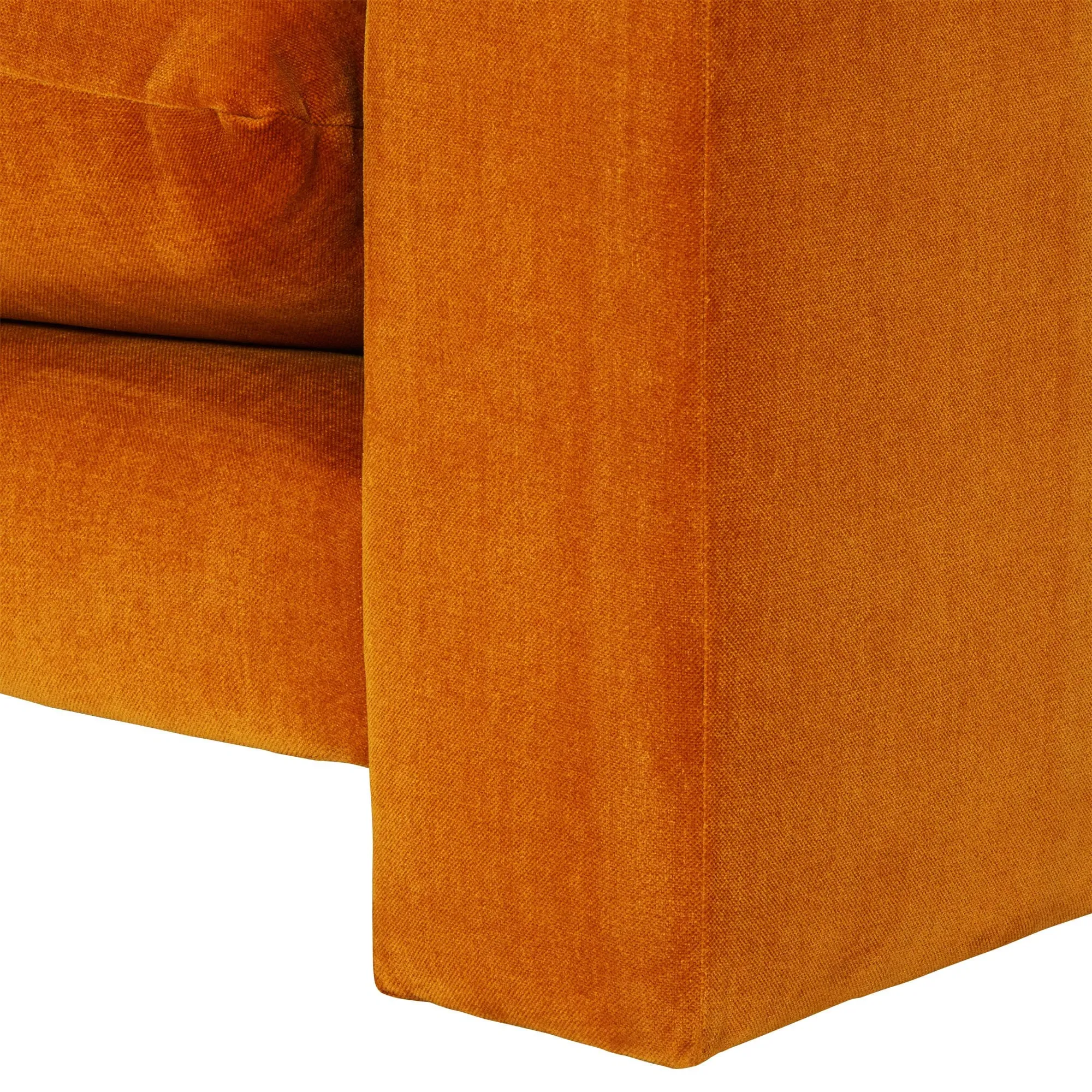 Hoxton Snuggler Armchair - Orange