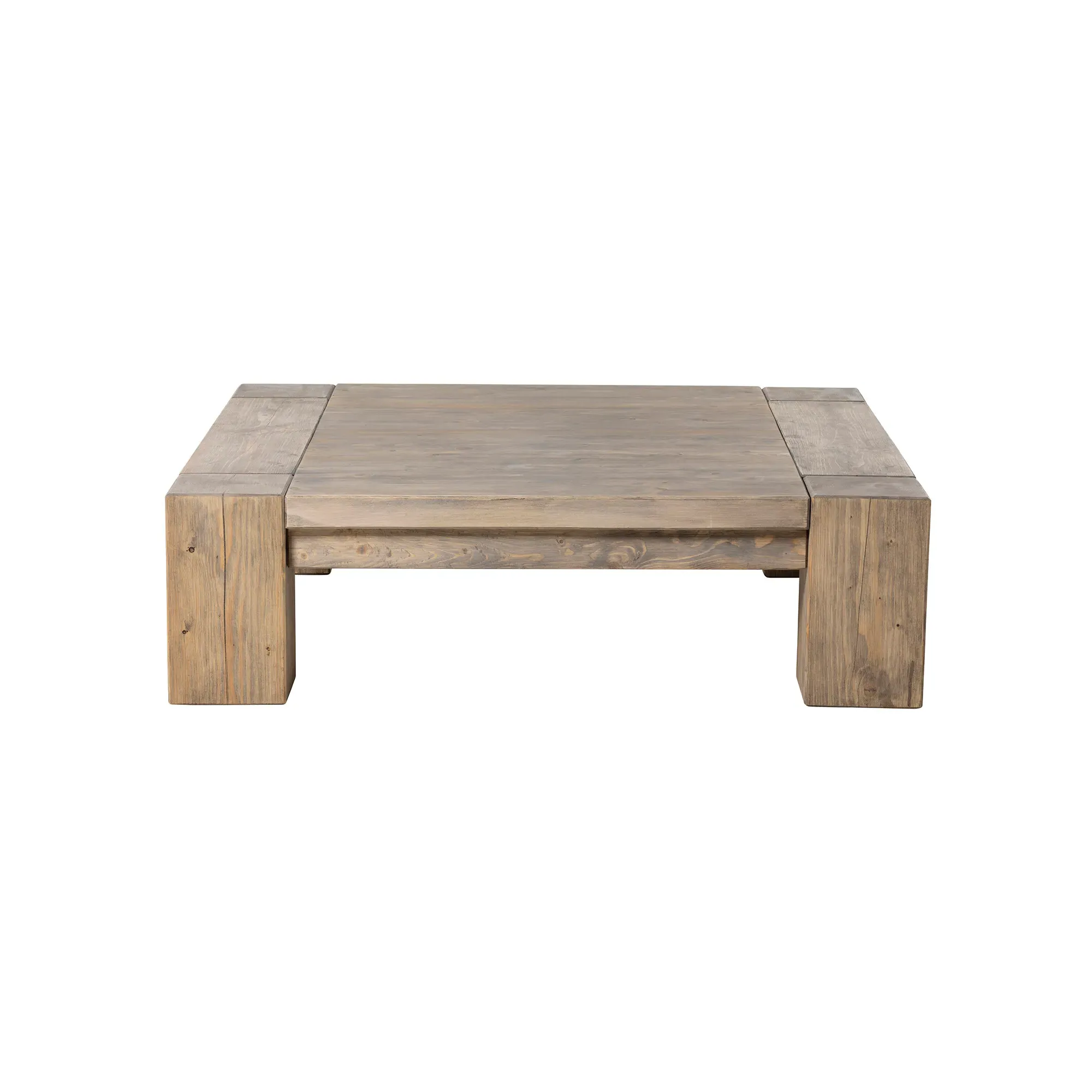 Huxley Rectangle Coffee Table - Brown, Reclaimed Wood
