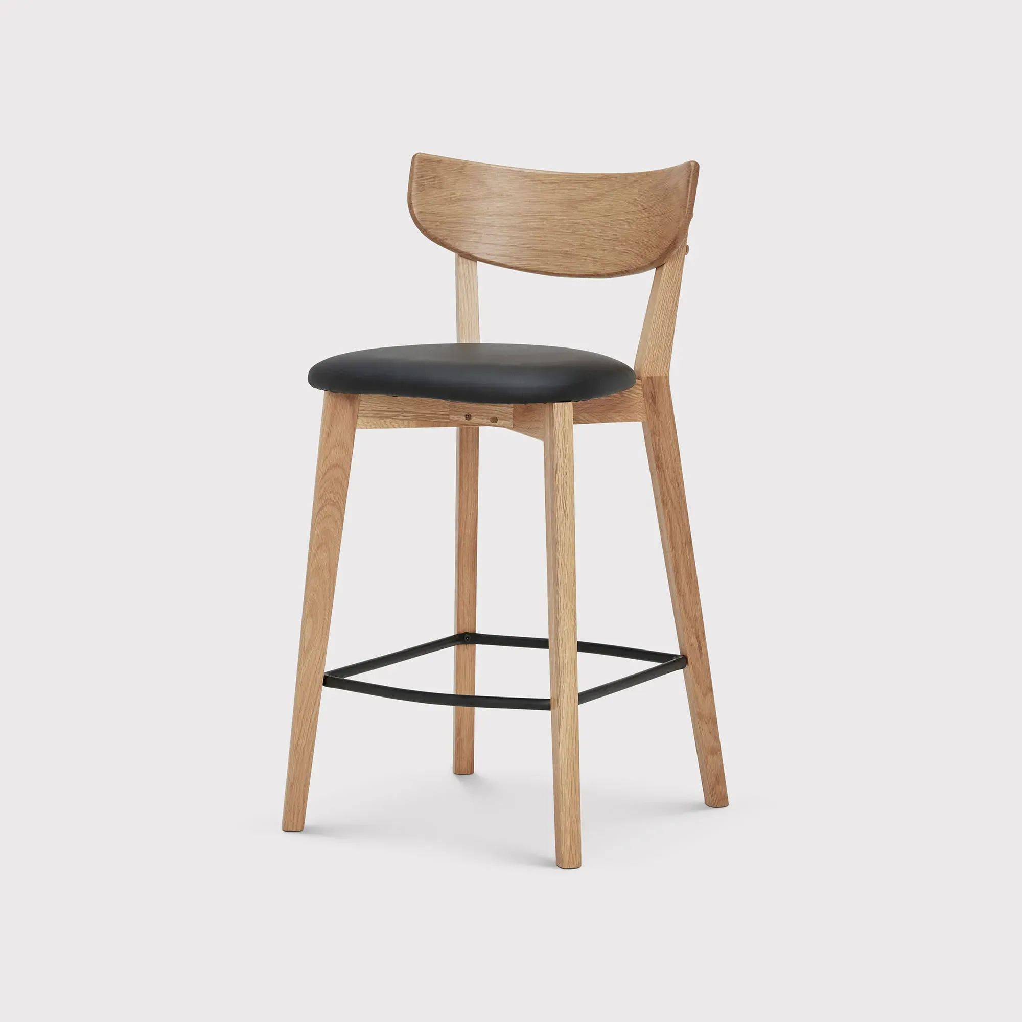Jessa Counter Stool - Brown, Oak image
