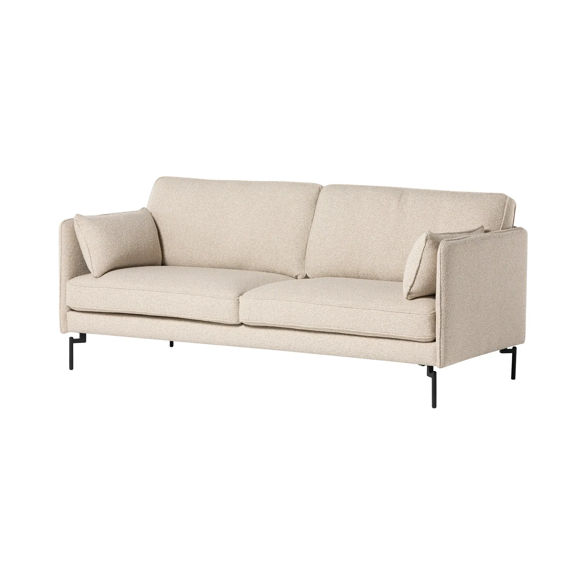 Juneau 2.5 Seater Sofa - Grey, Fabric