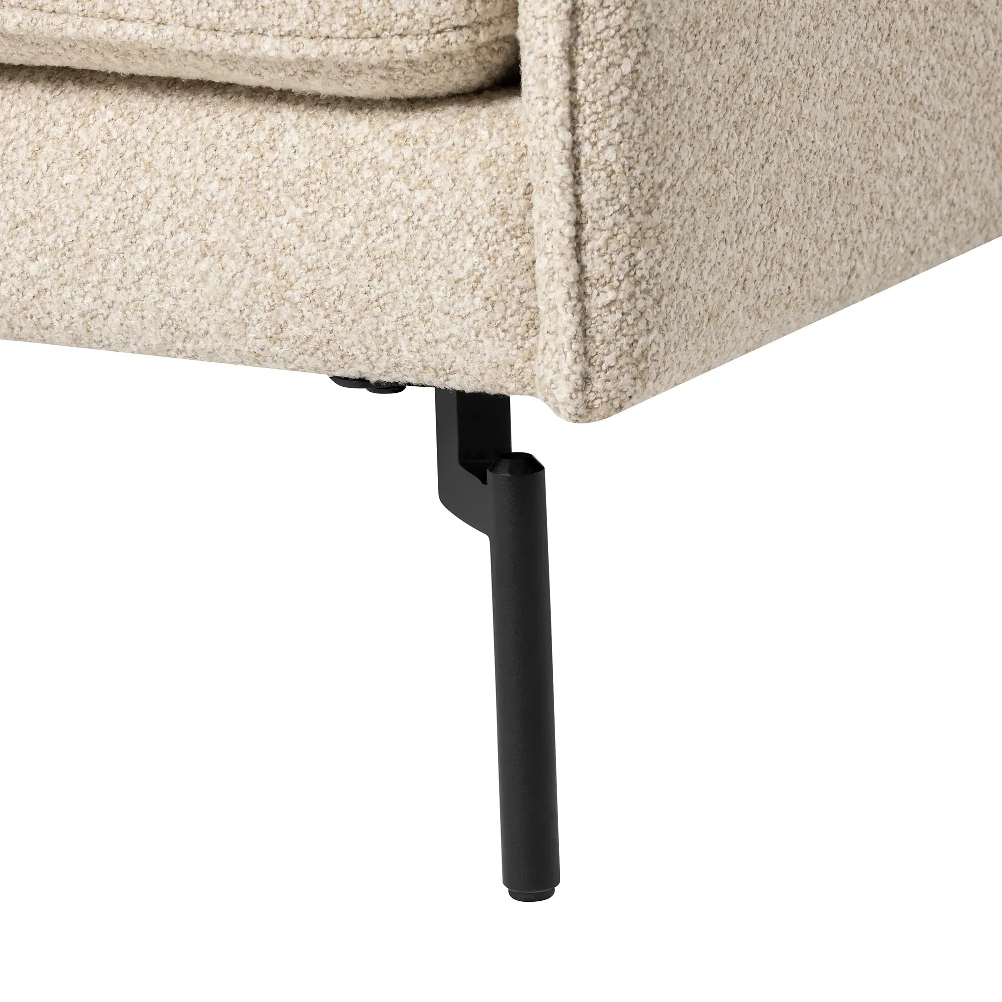 Juneau 2.5 Seater Sofa - Grey, Fabric