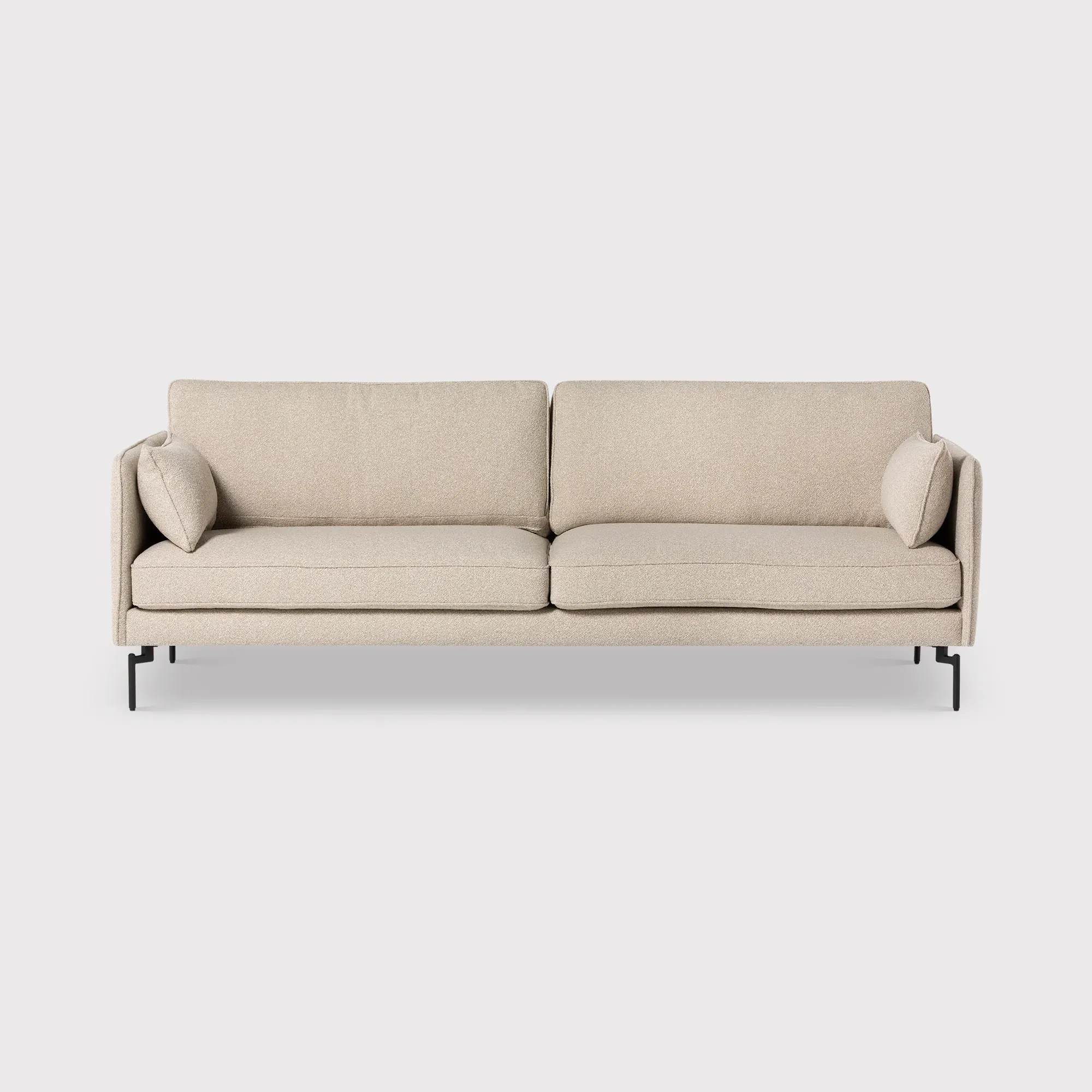 Juneau 3-Seater Sofa - Grey, Fabric image