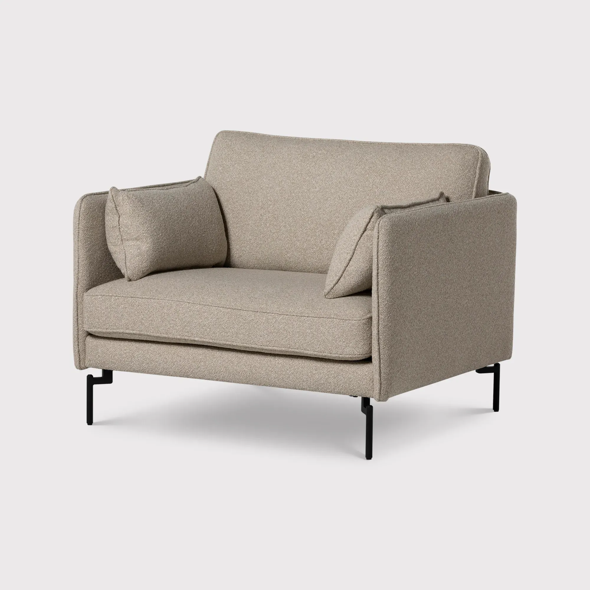Juneau Armchair - Grey, Fabric product