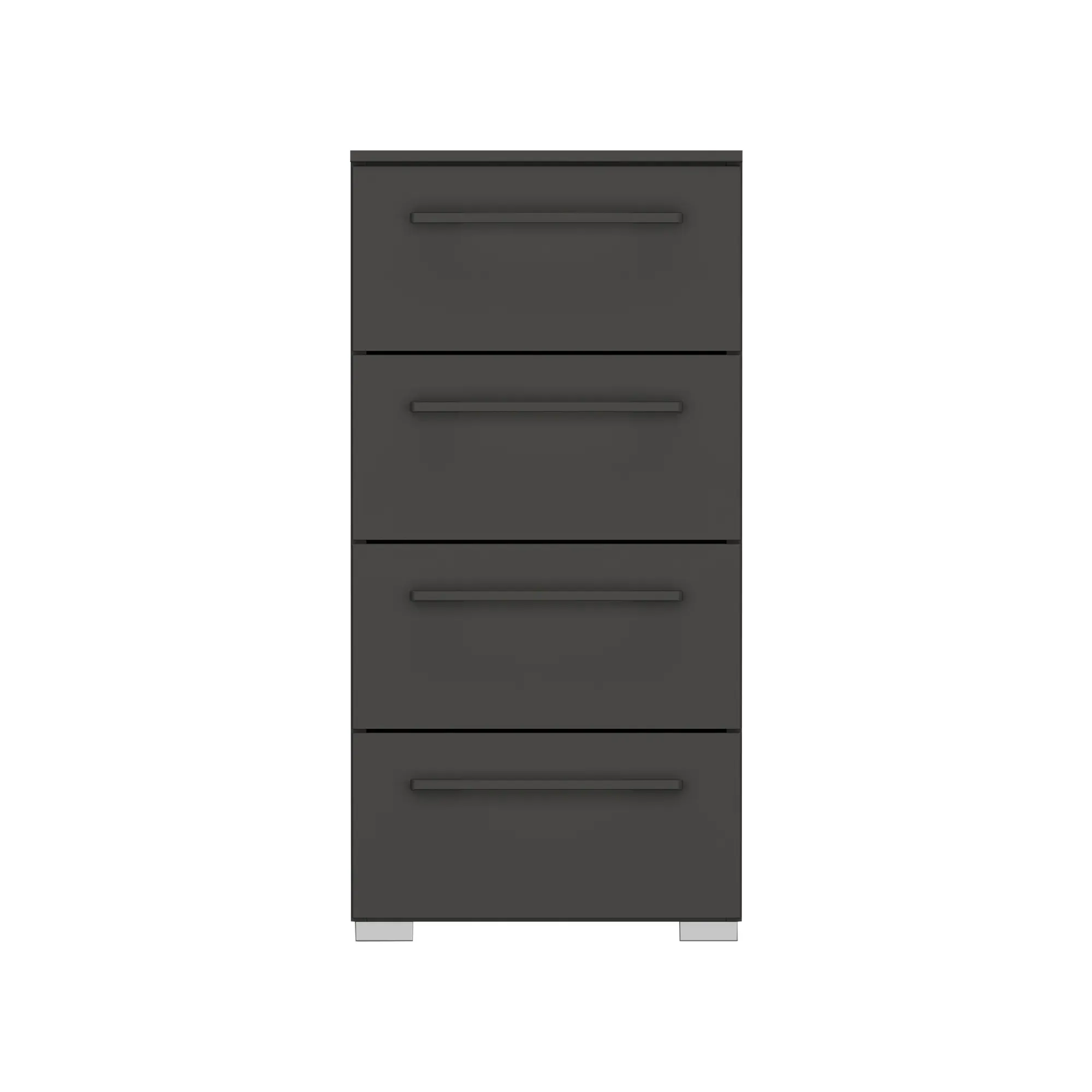 Kacey 4 Drawer Chest - Grey, Wood