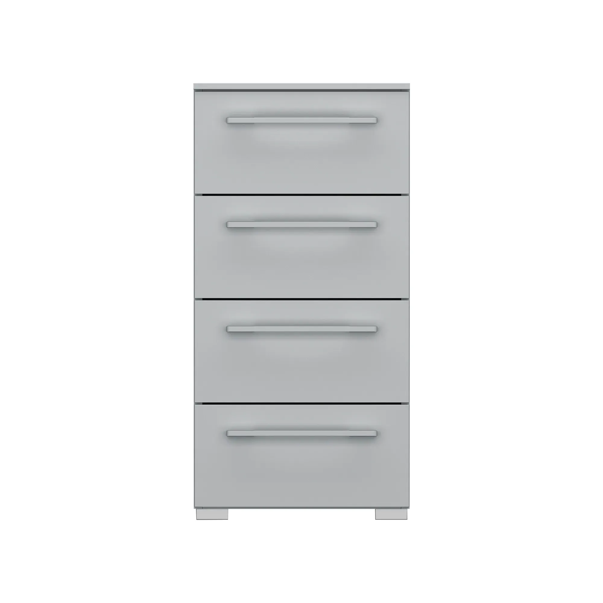Kacey 4 Drawer Chest - Grey, Wood