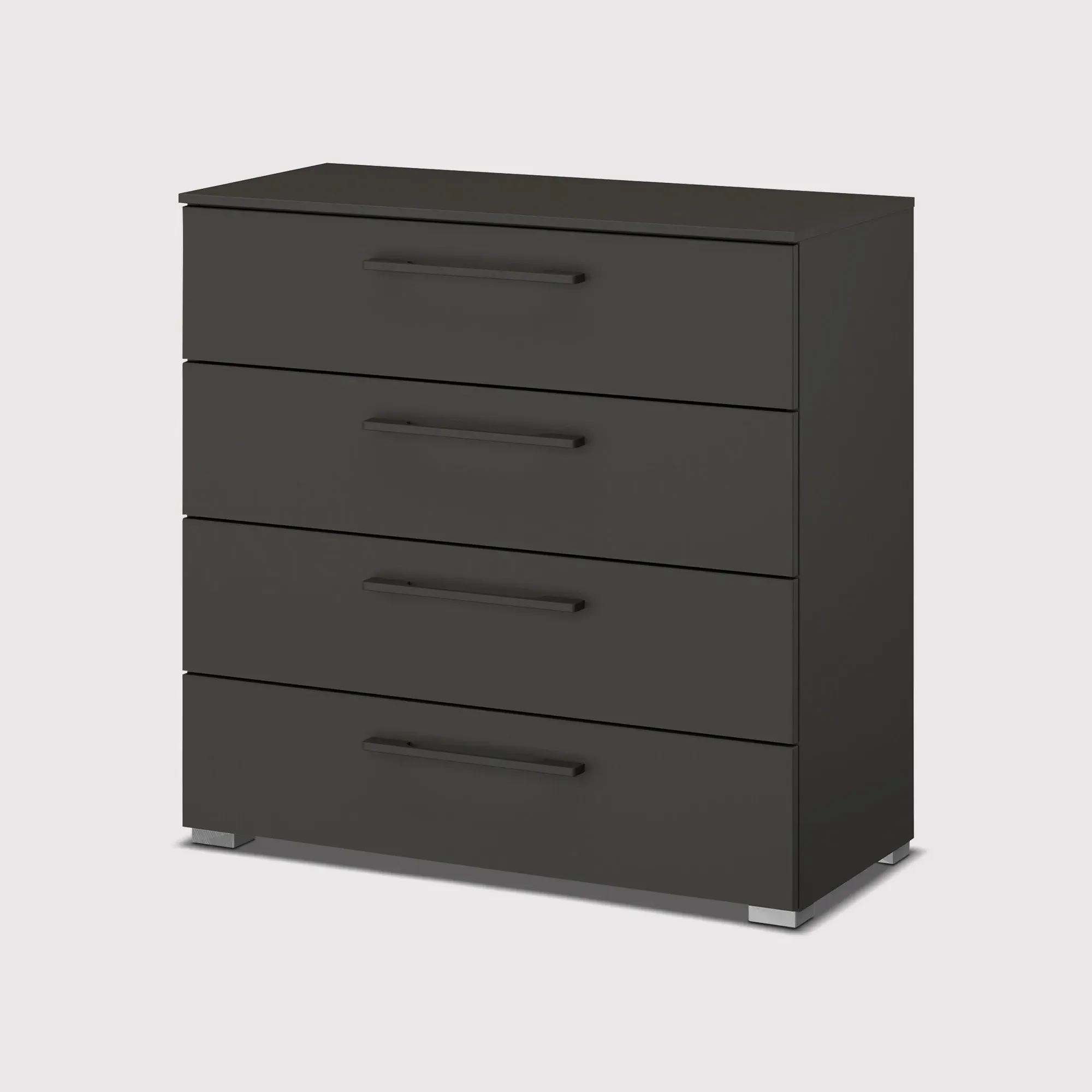 Kacey 4 Drawer Chest - Grey, Wood