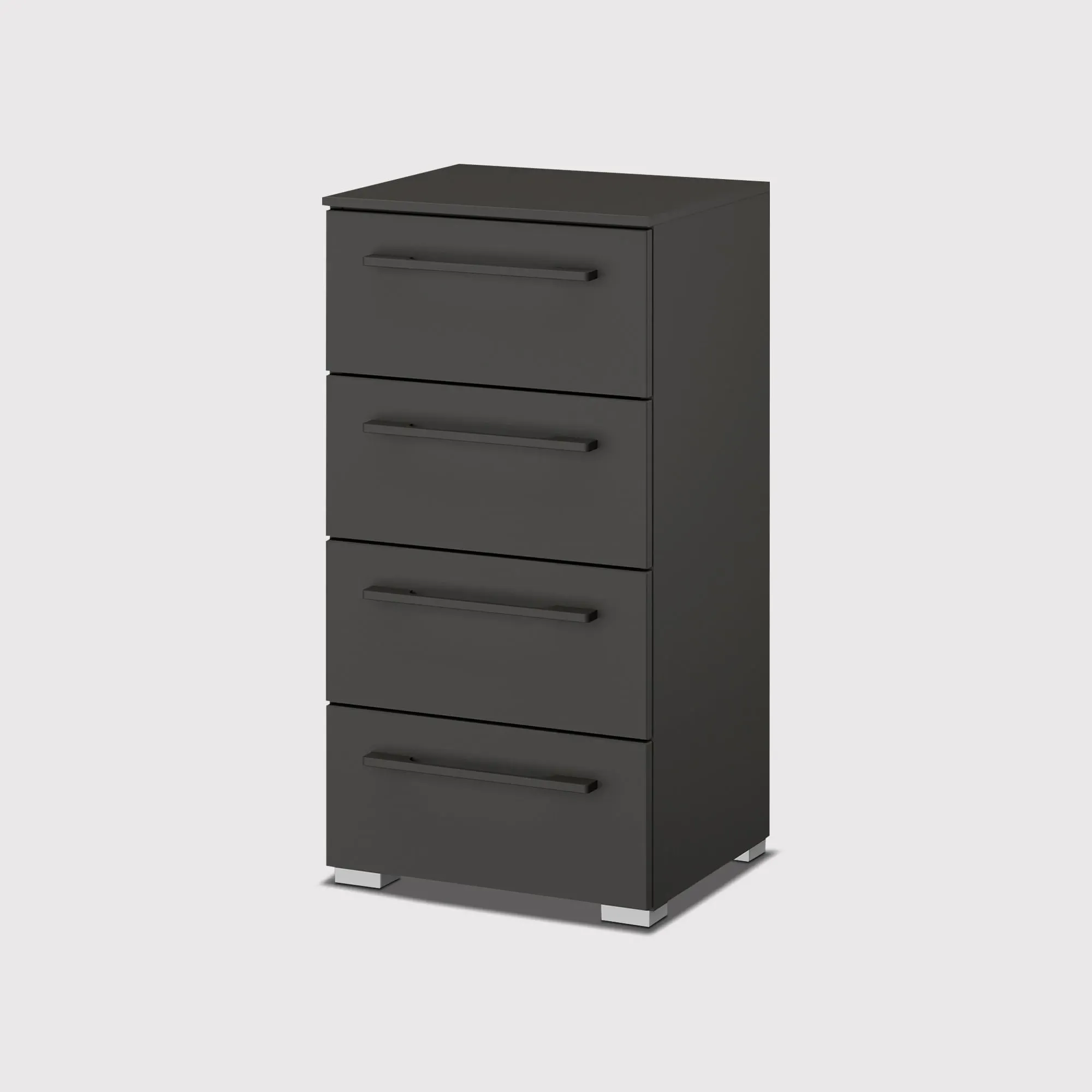 Kacey 4 Drawer Chest - Grey, Wood image