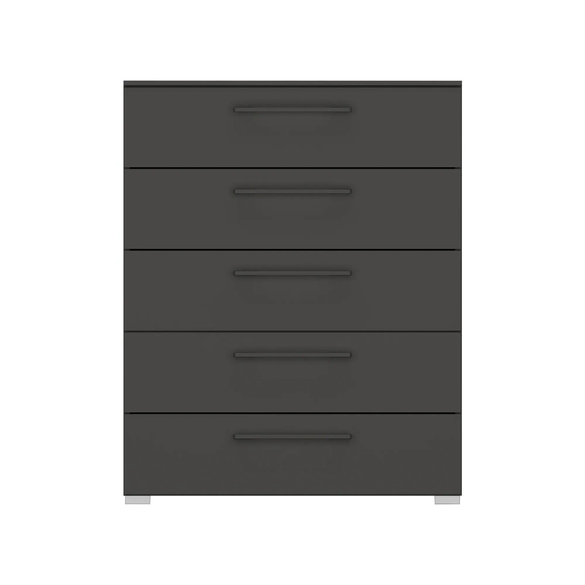 Kacey 5 Drawer Chest - Grey, Wood