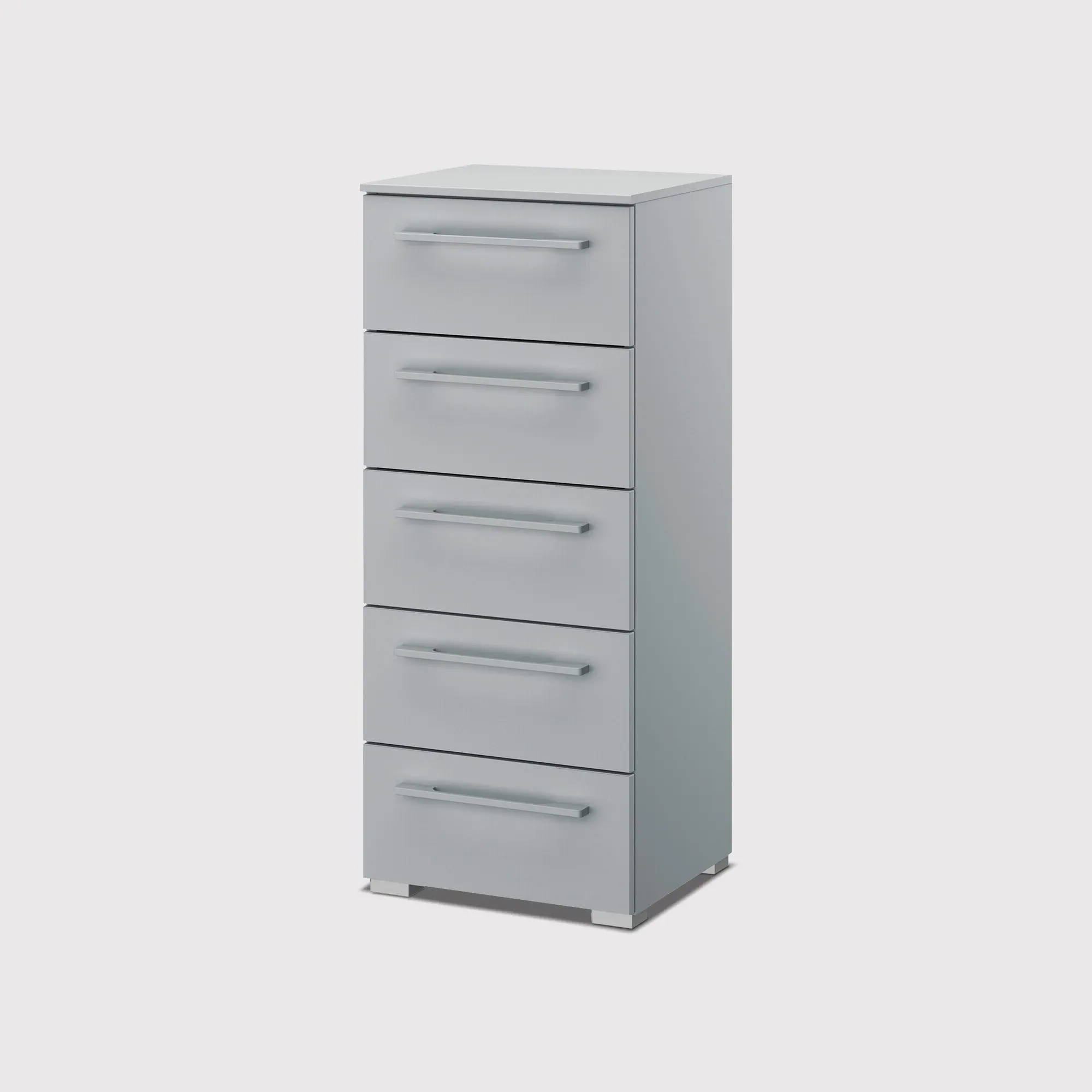 Kacey 5 Drawer Chest - Grey, Wood