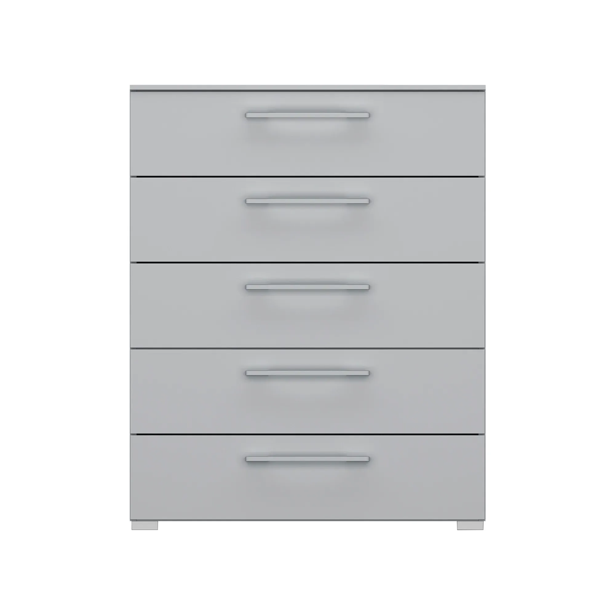 Kacey 5 Drawer Chest - Grey, Wood