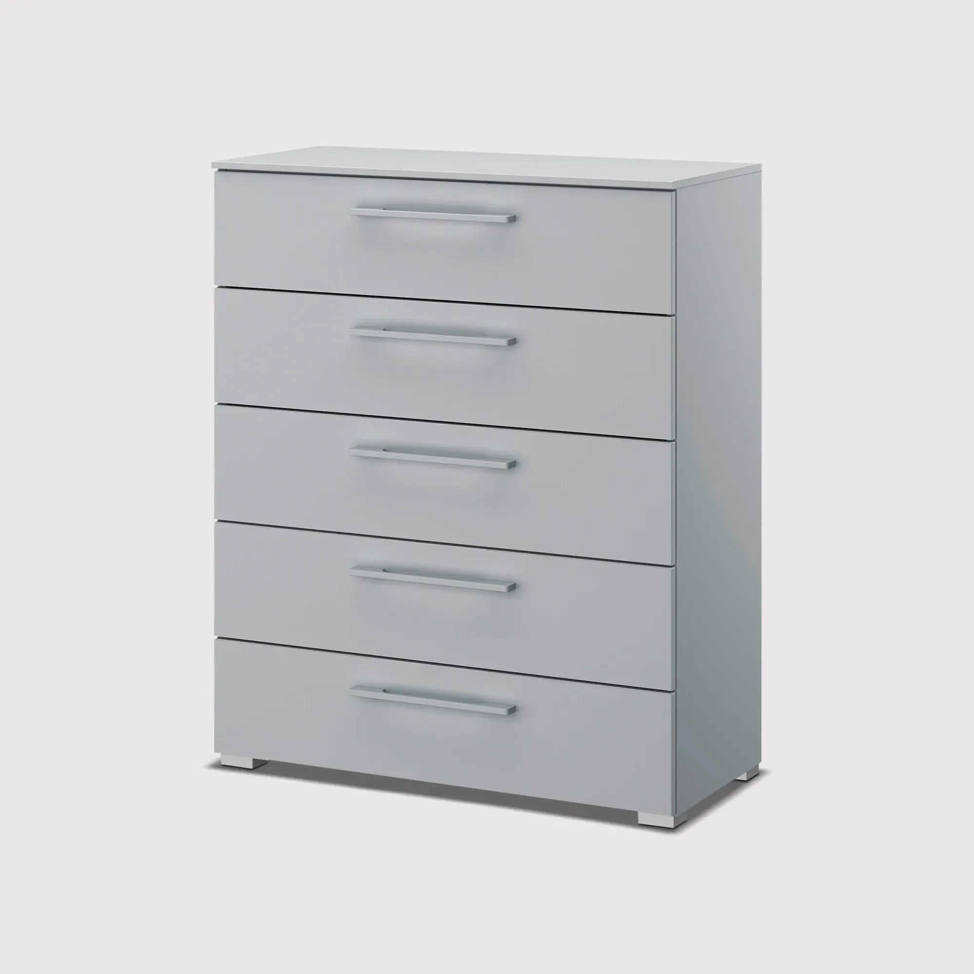 Kacey 5 Drawer Chest - Grey, Wood
