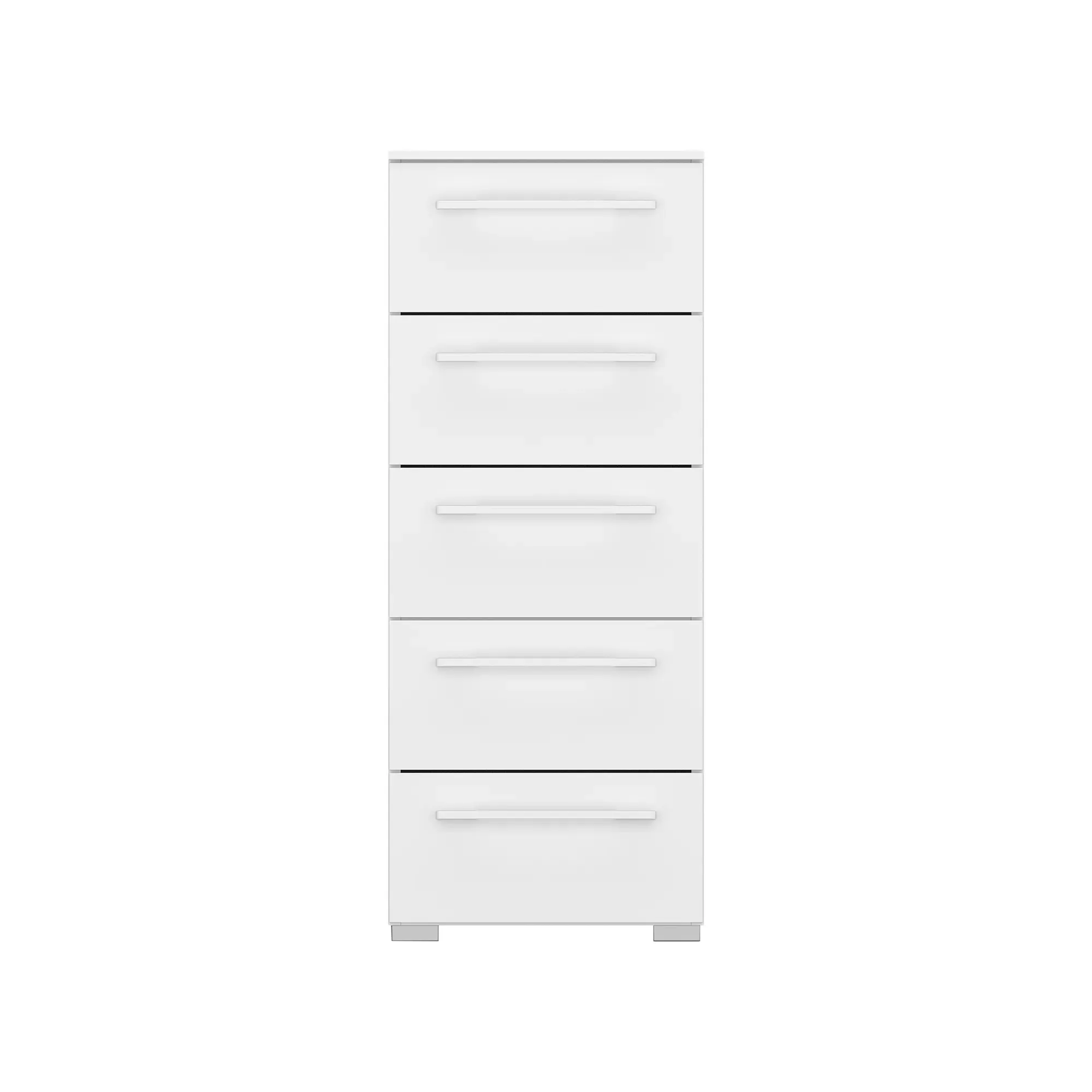 Kacey 5 Drawer Chest - White, Wood