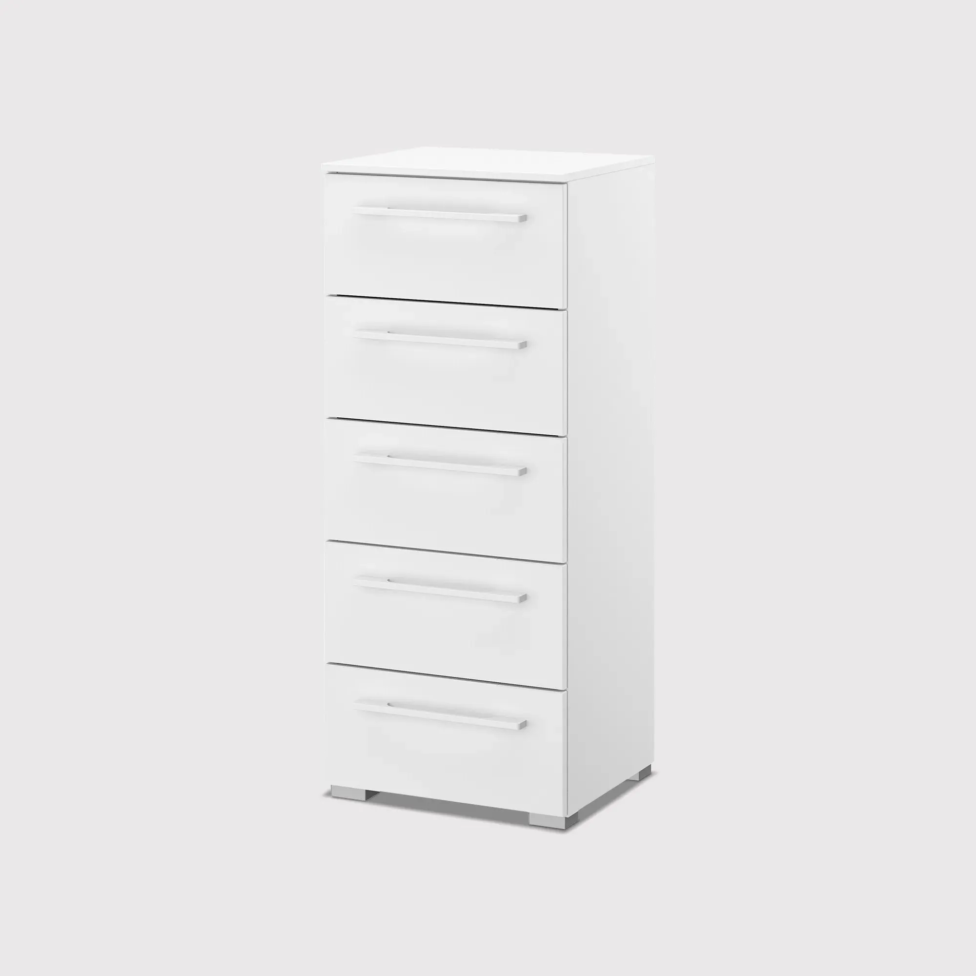 Kacey 5 Drawer Chest - White, Wood