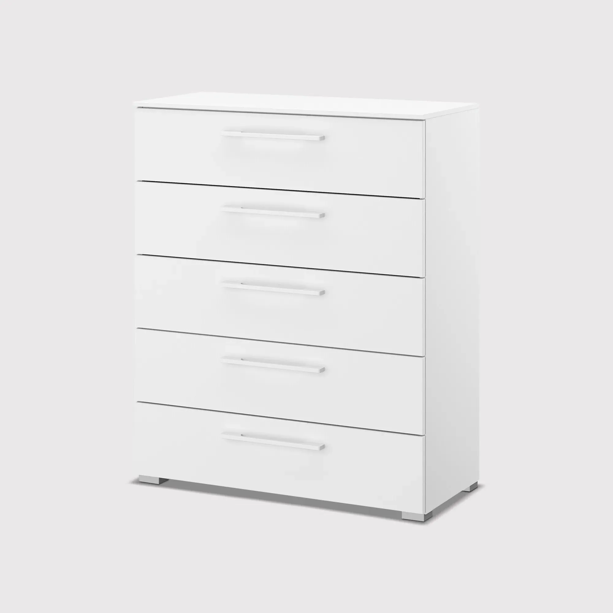 Kacey 5 Drawer Chest - White, Wood