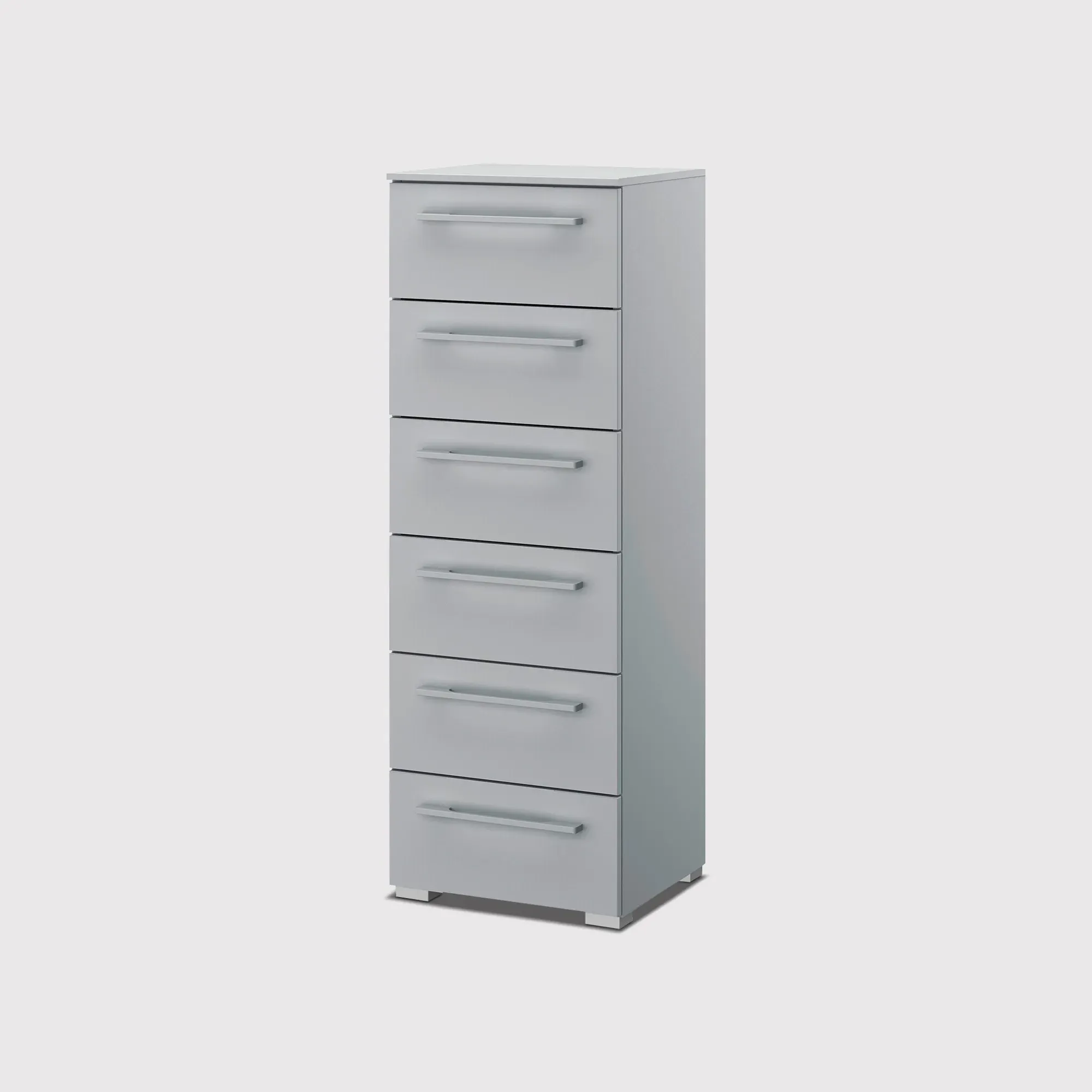 Kacey 6 Drawer Chest - Grey, Wood