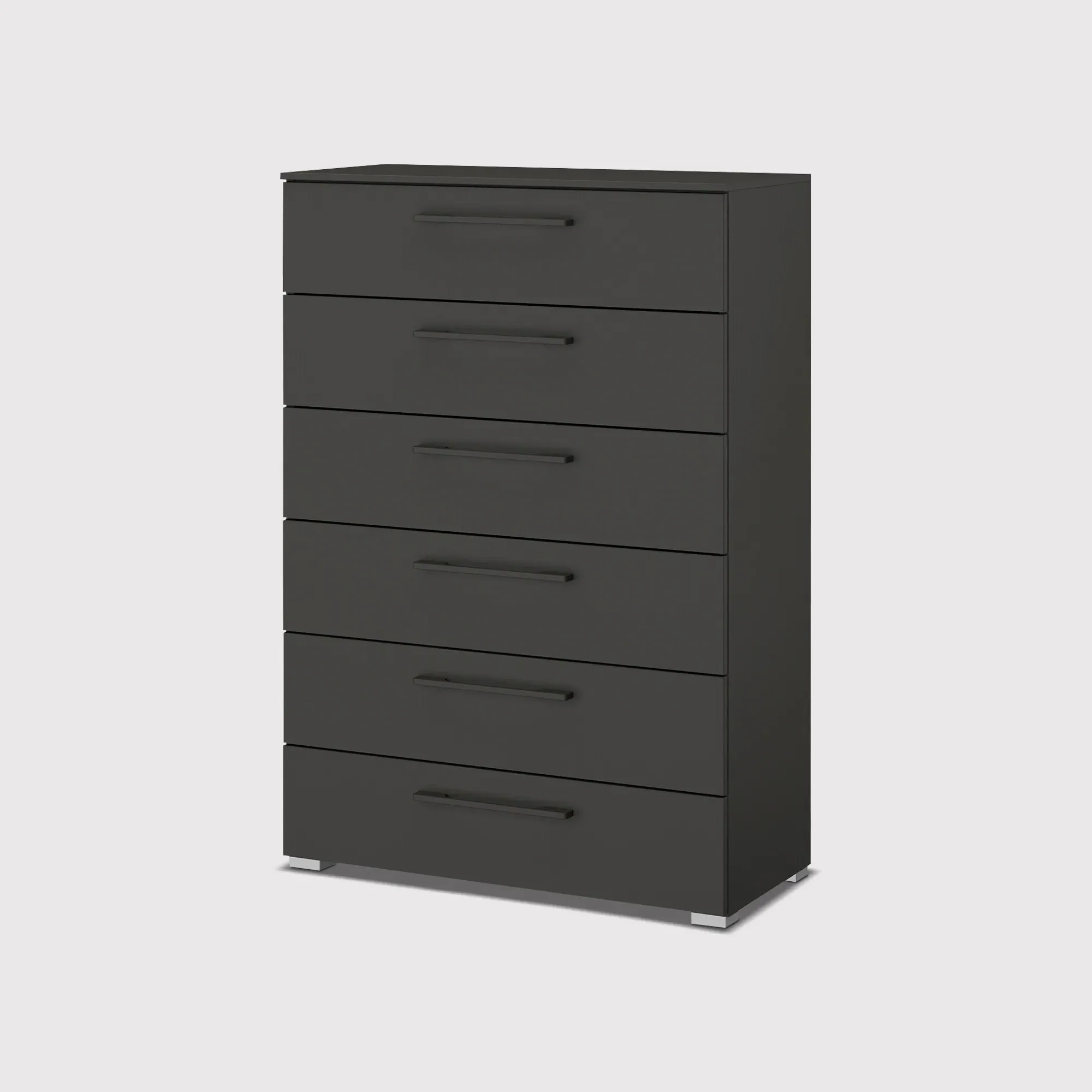 Kacey 6 Drawer Chest - Grey, Wood